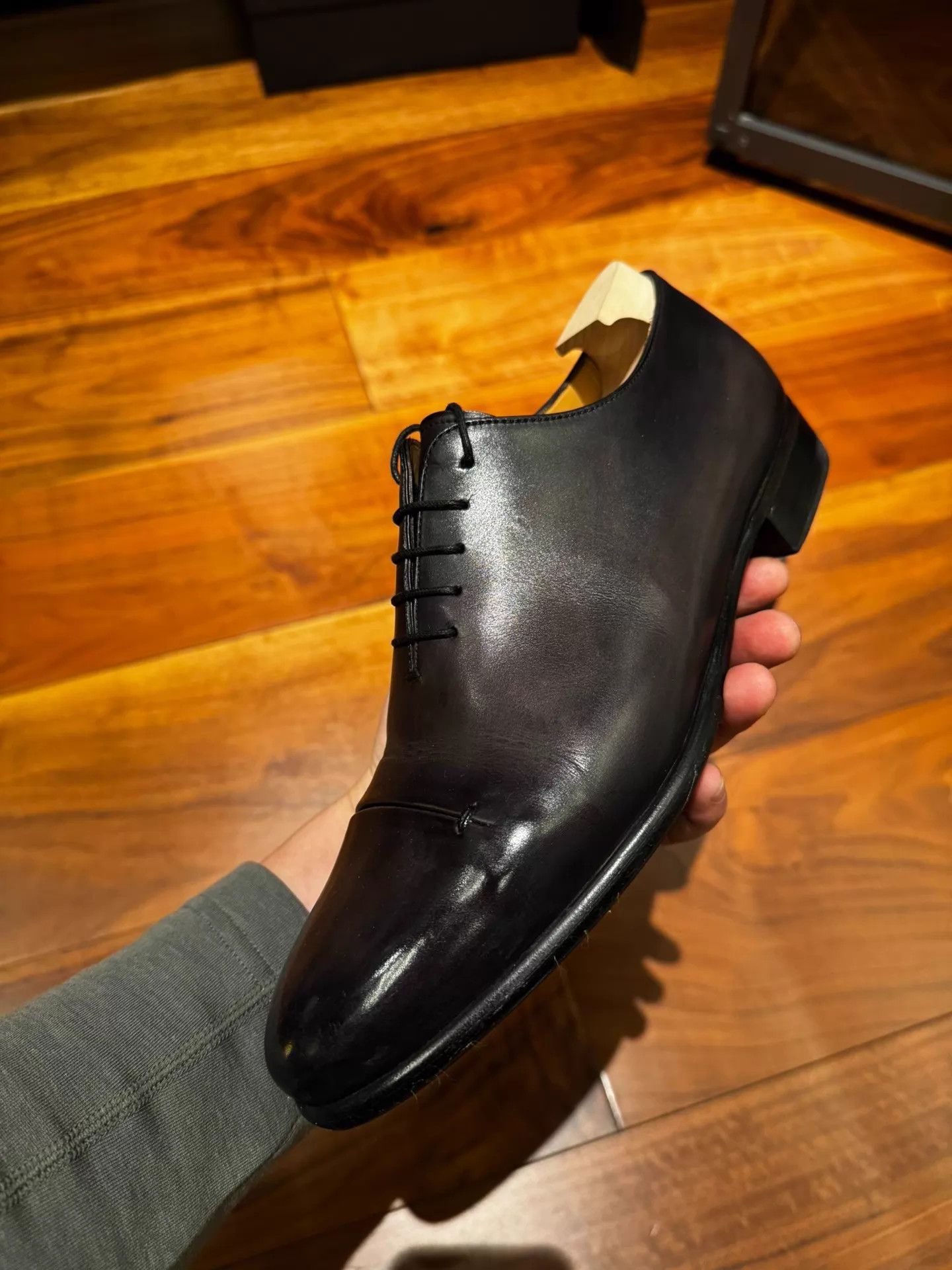 Berluti Berluti Classic Three-Joint Cap Toe Oxfords US 5.5 Size US 5.5 / EU 38 - 3 Thumbnail