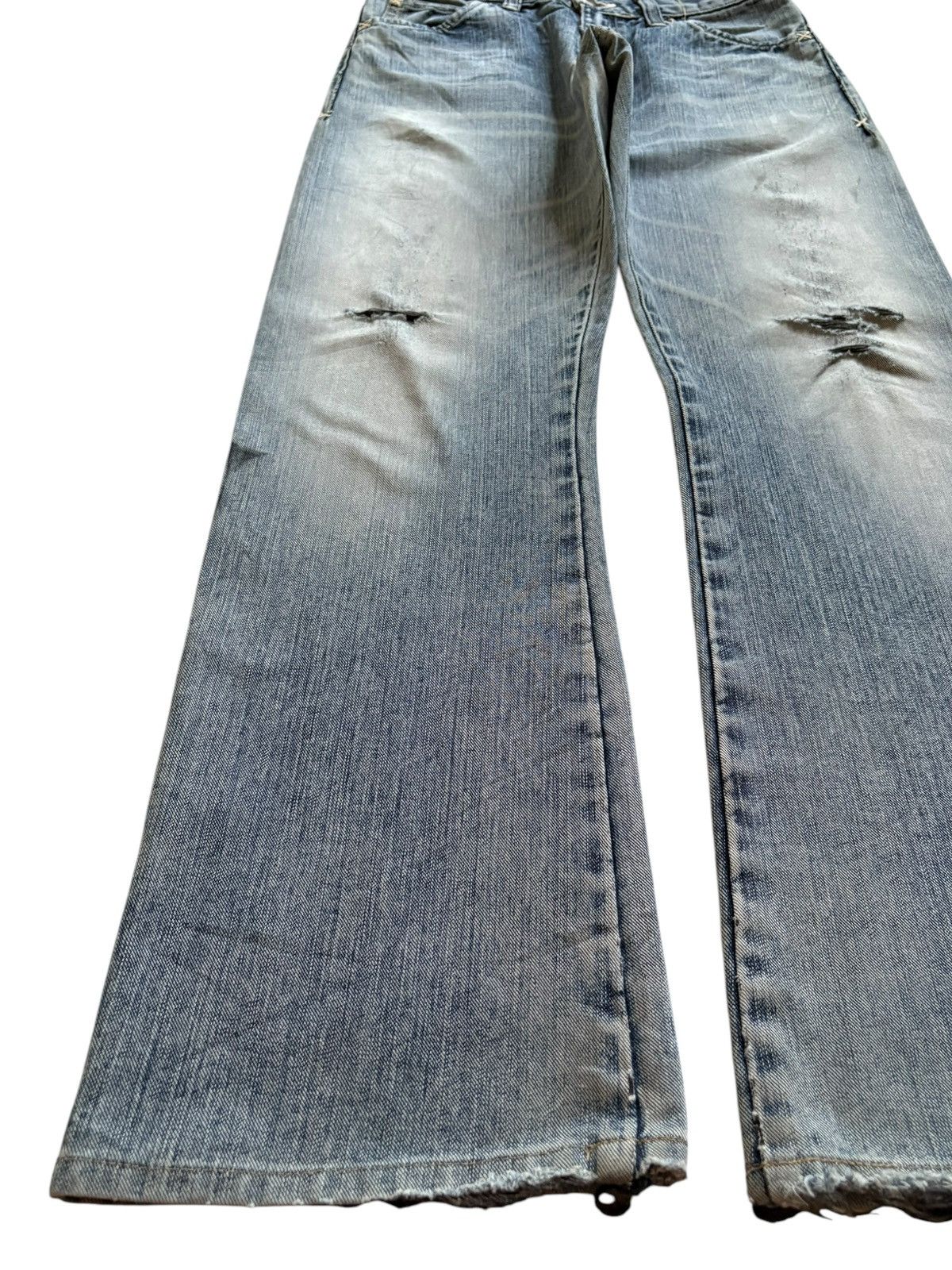 Japanese Brand × Lee Vintage Japanese Lee Faded Wash Bootcut Flare Jeans Size US 28 / EU 44 - 6 Thumbnail