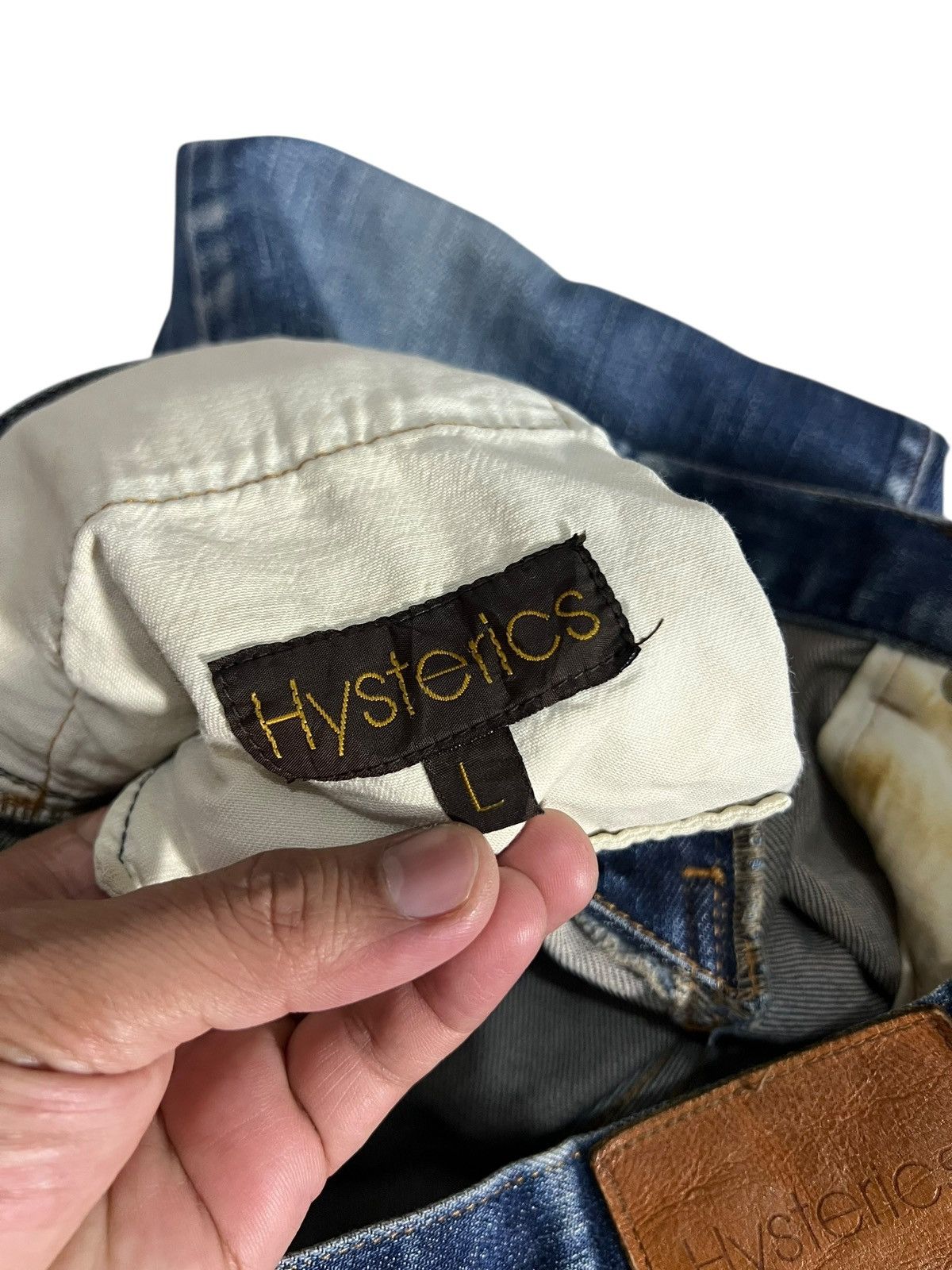 Hysteric Glamour Vintage Hysteric Glamour Low Rise Blue Jean Japan Size US 30 / EU 46 - 19 Thumbnail