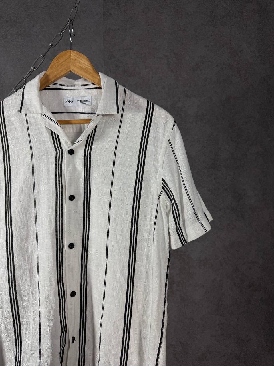 Zara Zara Man designer linen shirt Size US S / EU 44-46 / 1 - 2 Thumbnail