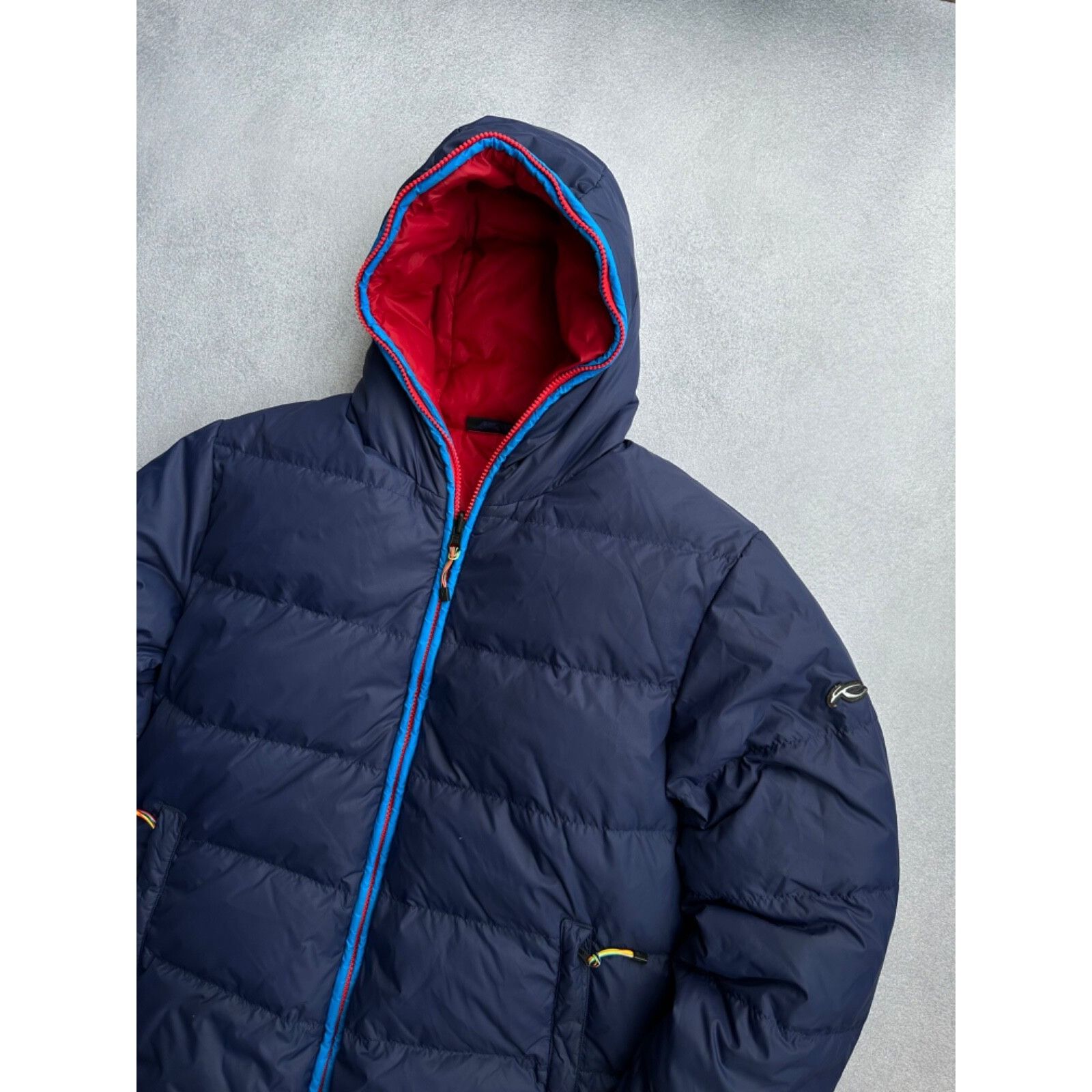 KJUS VTG Kjus Reversible Down Puffer Jacket Red / Navy Size US M / EU 48-50 / 2 - 16 Thumbnail