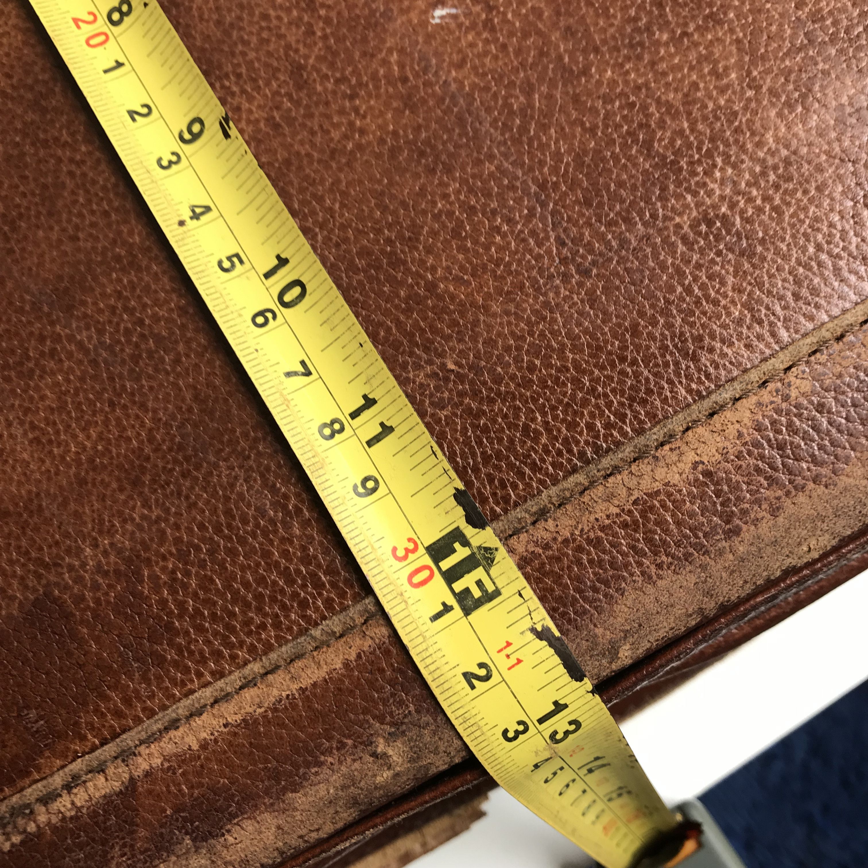 Away Travel Vintage Leather Suitcase TravelMite brown leather suitcase Size ONE SIZE - 12 Thumbnail