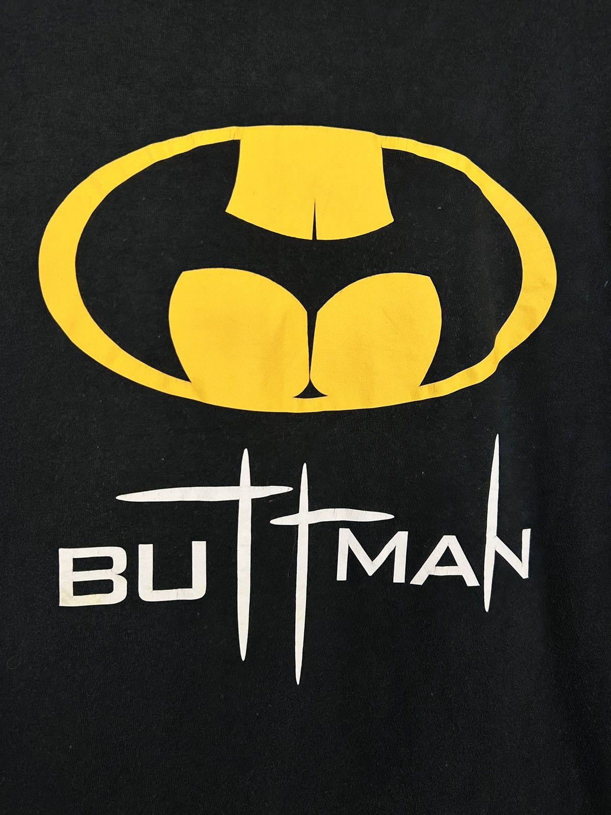 Vintage Vintage Humor Buttman Funny Batman DC Comics Parody Tee Size US M / EU 48-50 / 2 - 2 Thumbnail