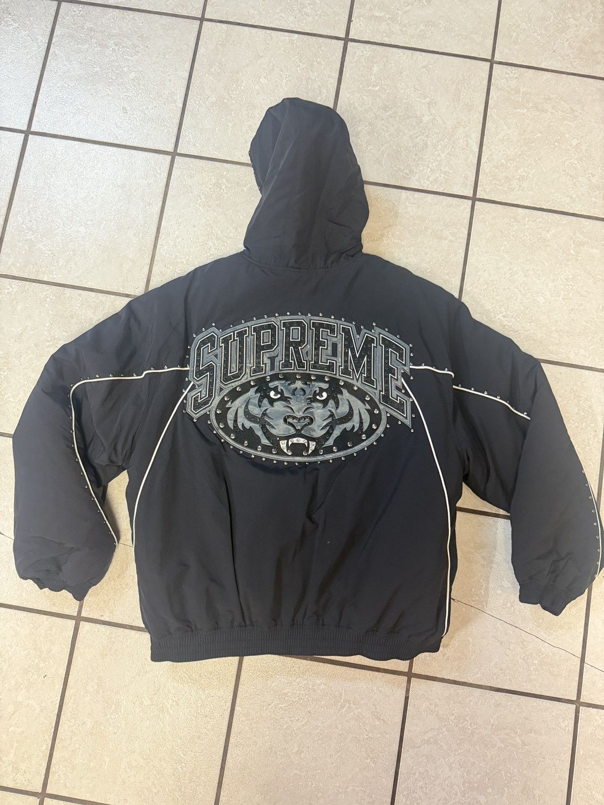Supreme Supreme Studded Stadium Jacket SS25 Size US XL / EU 56 / 4 - 1 Thumbnail