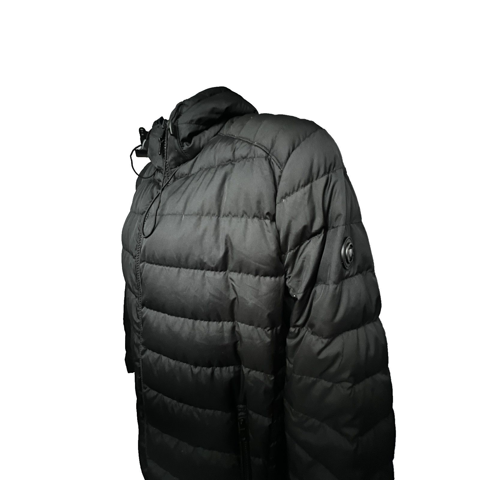 Michael Kors Michael Kors MK Black Puffer Zip Up Hooded Jacket Men Large Size US L / EU 52-54 / 3 - 6 Thumbnail