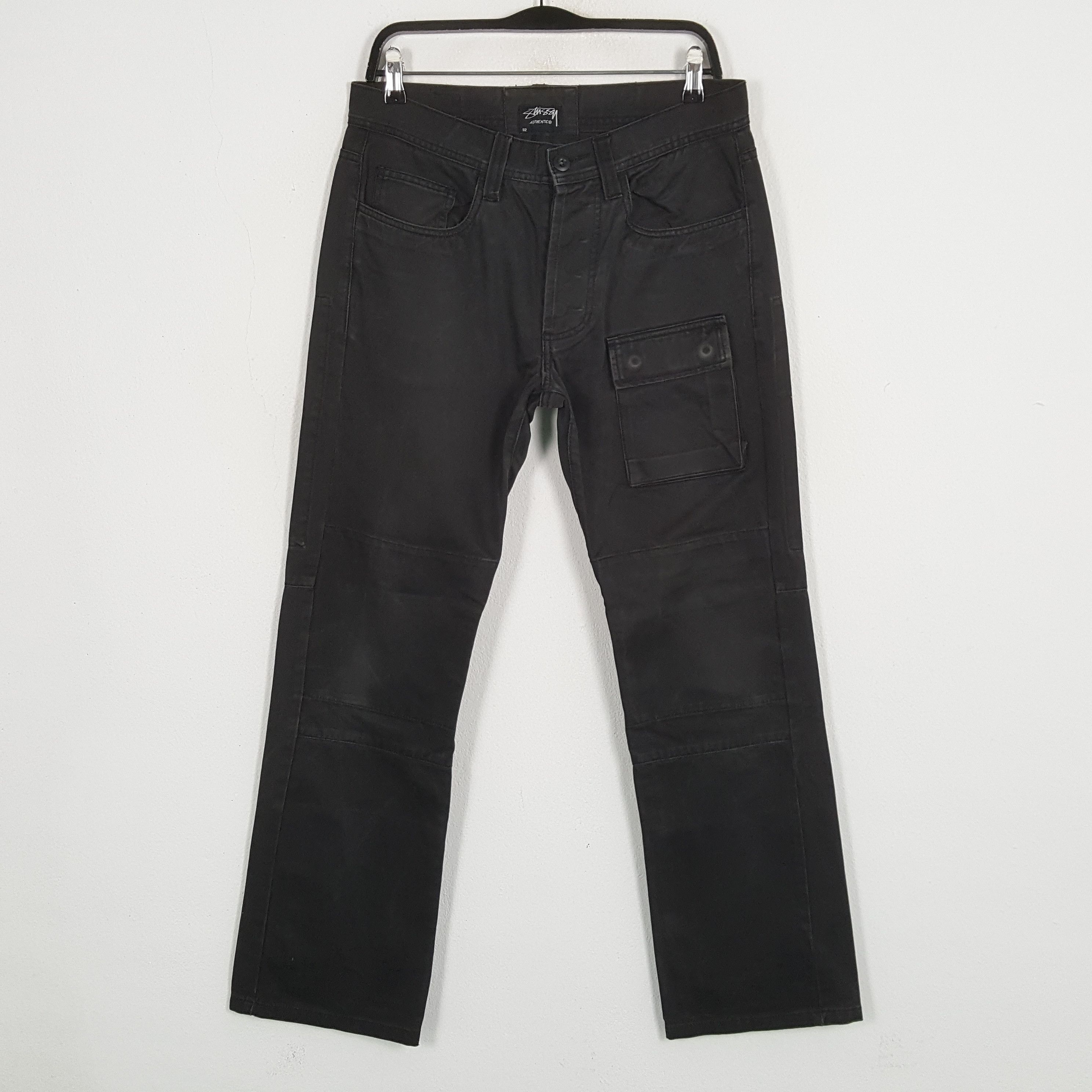 Stussy × Vintage STUSSY Streetwear Fashion Style Custom Art Pants Size US 31 - 4 Thumbnail
