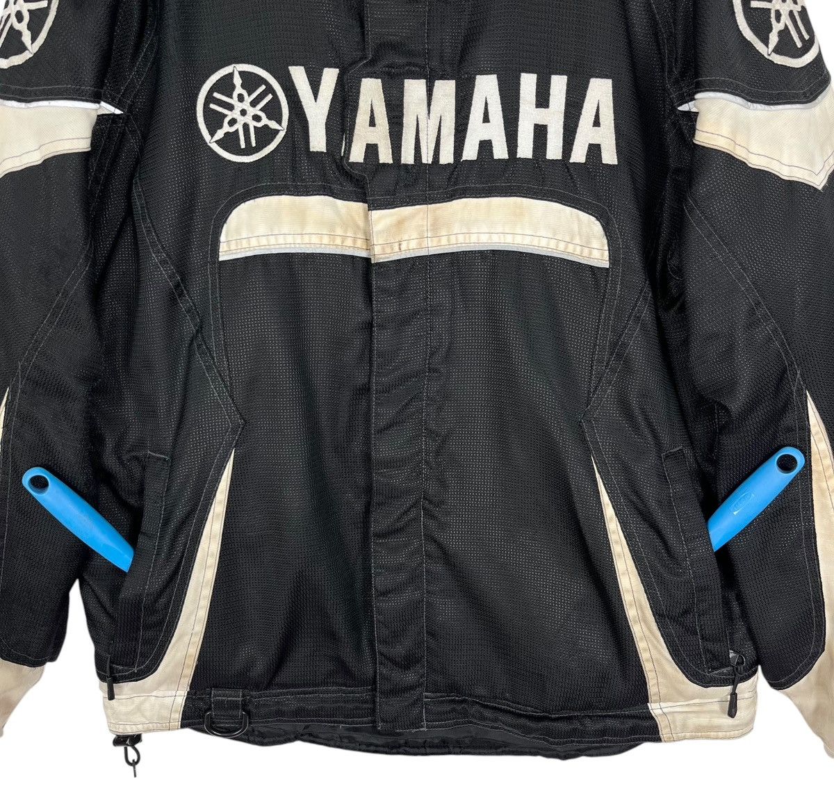 Yamaha Yamaha Riding Bikers Motorcycle Jacket Racing Size US L / EU 52-54 / 3 - 3 Thumbnail