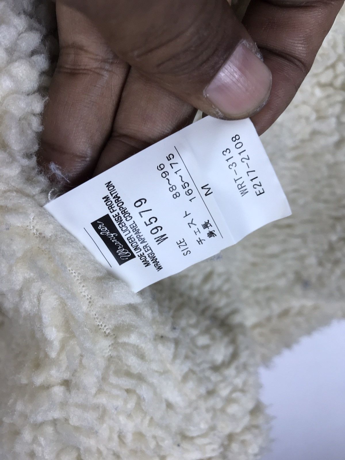 Vintage 🔥Rare🔥Vintage Wrangler Sherpa Tartan Flannel Jacket Size US M / EU 48-50 / 2 - 6 Thumbnail