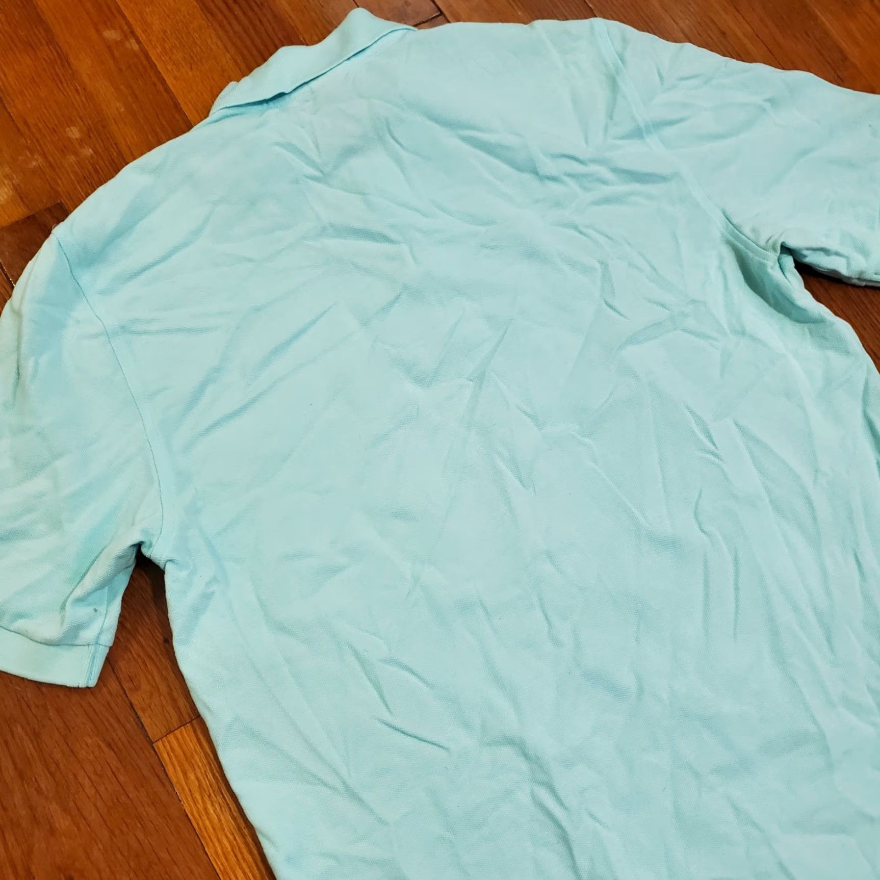 Brooks Brothers Brooks Brothers Polo Shirt Men L Teal Blue 100% Cotton Casual Logo Preppy Short Sleeve Knit Shirt Size US L / EU 52-54 / 3 - 8 Thumbnail