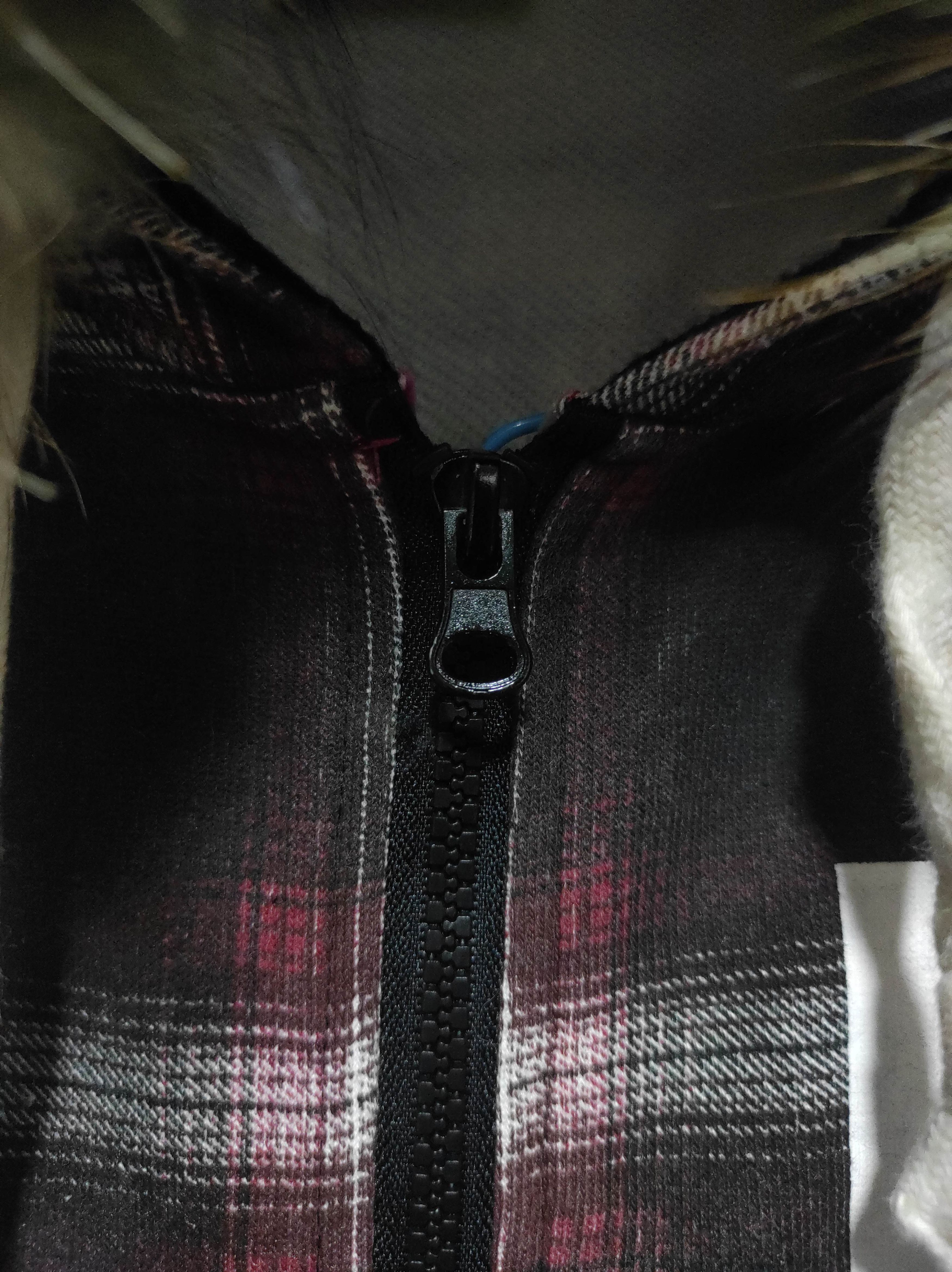 Hysteric Glamour Ups Smile Plaid Zipper Fur Hoodie If Six Was Nine Lgb style Size US L / EU 52-54 / 3 - 7 Thumbnail