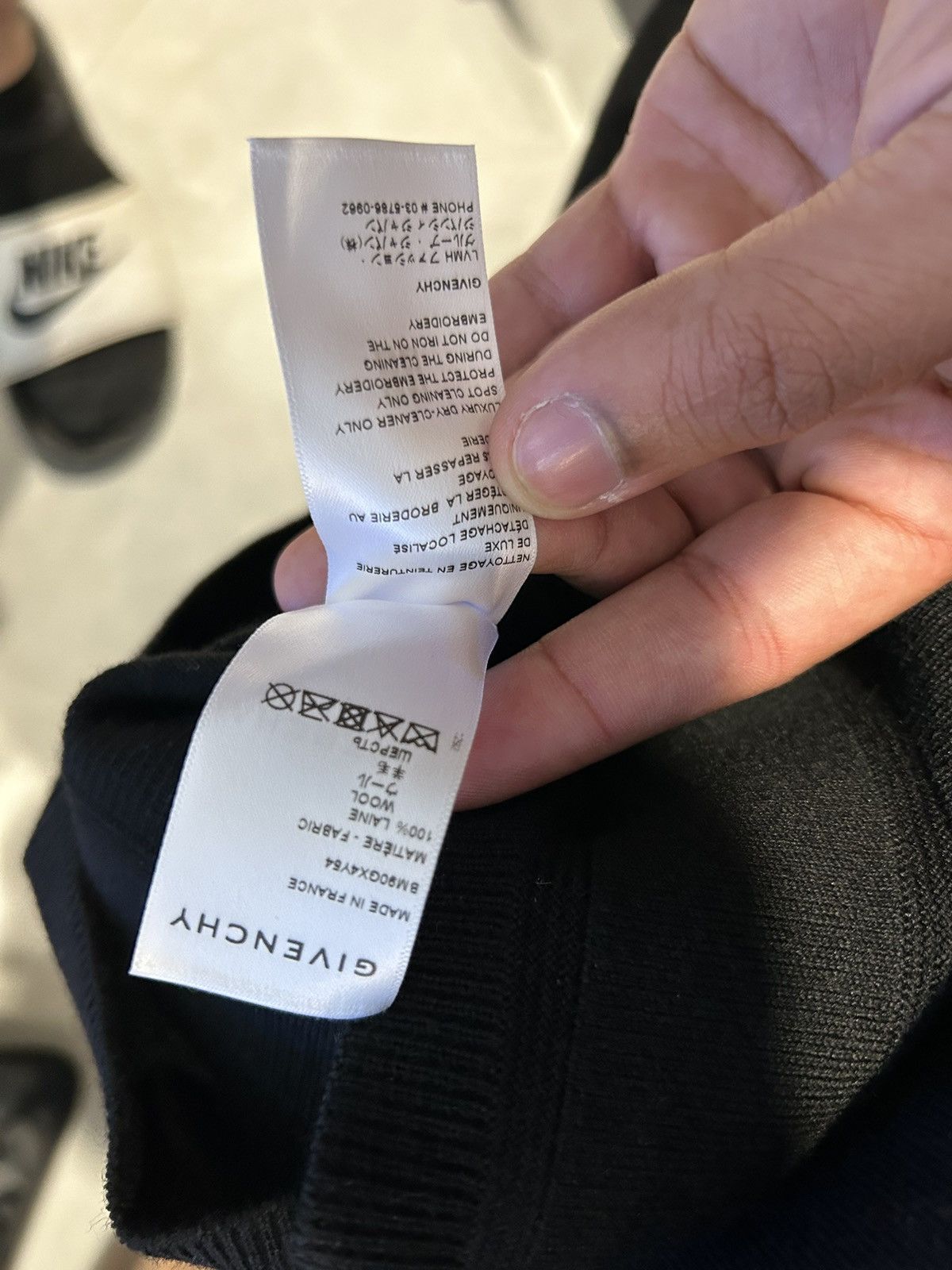 Givenchy Givenchy Virgin Wool Sweater Size US XL / EU 56 / 4 - 6 Thumbnail