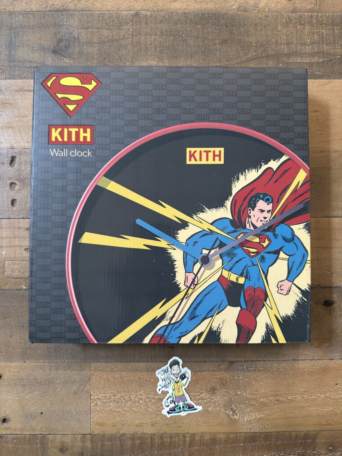 Kith Kith x Superman Lightning Bolt Clock | Grailed