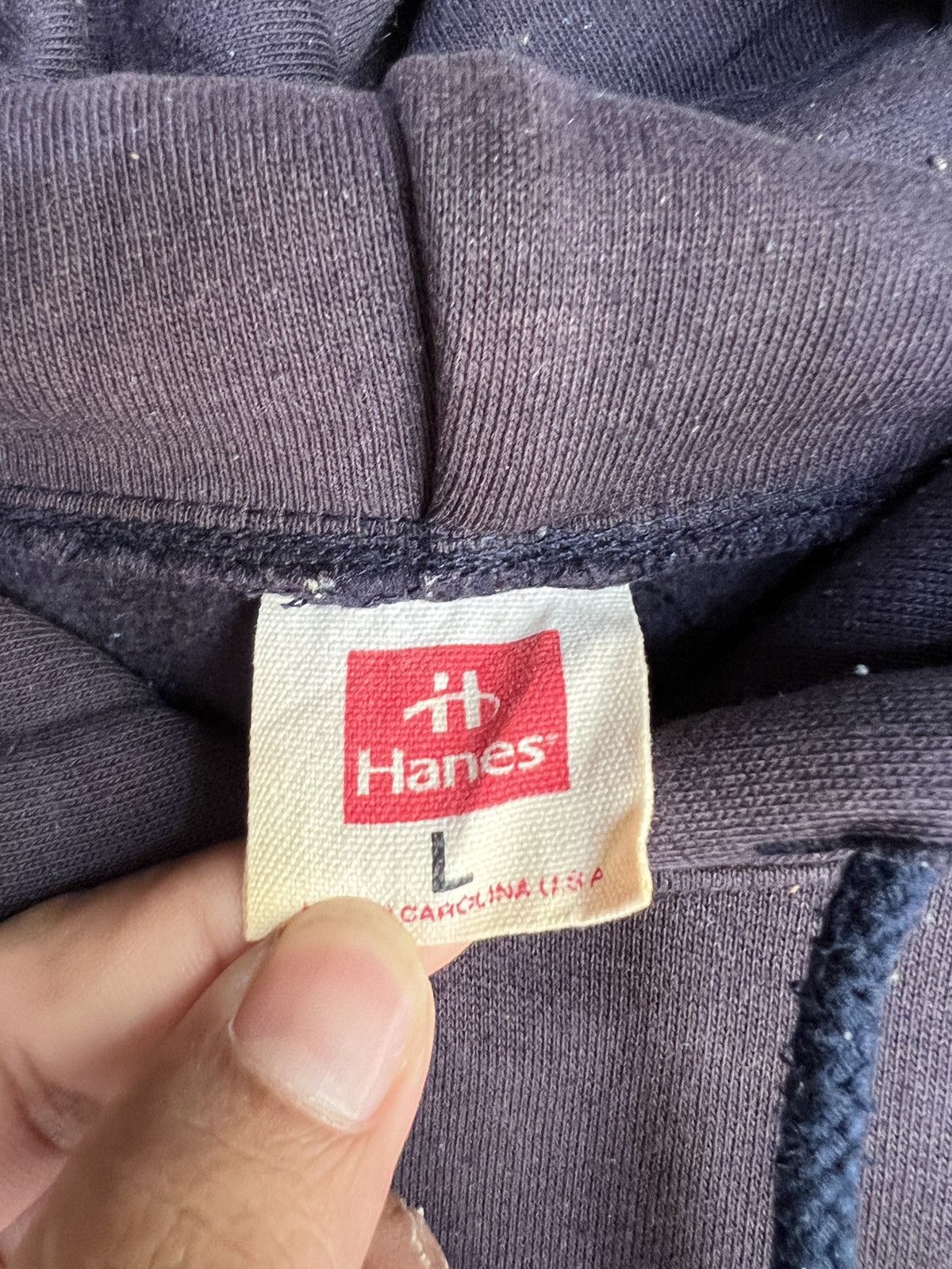 Hanes × Vintage Vintage Hanes Faded Hoodies Size US L / EU 52-54 / 3 - 4 Thumbnail