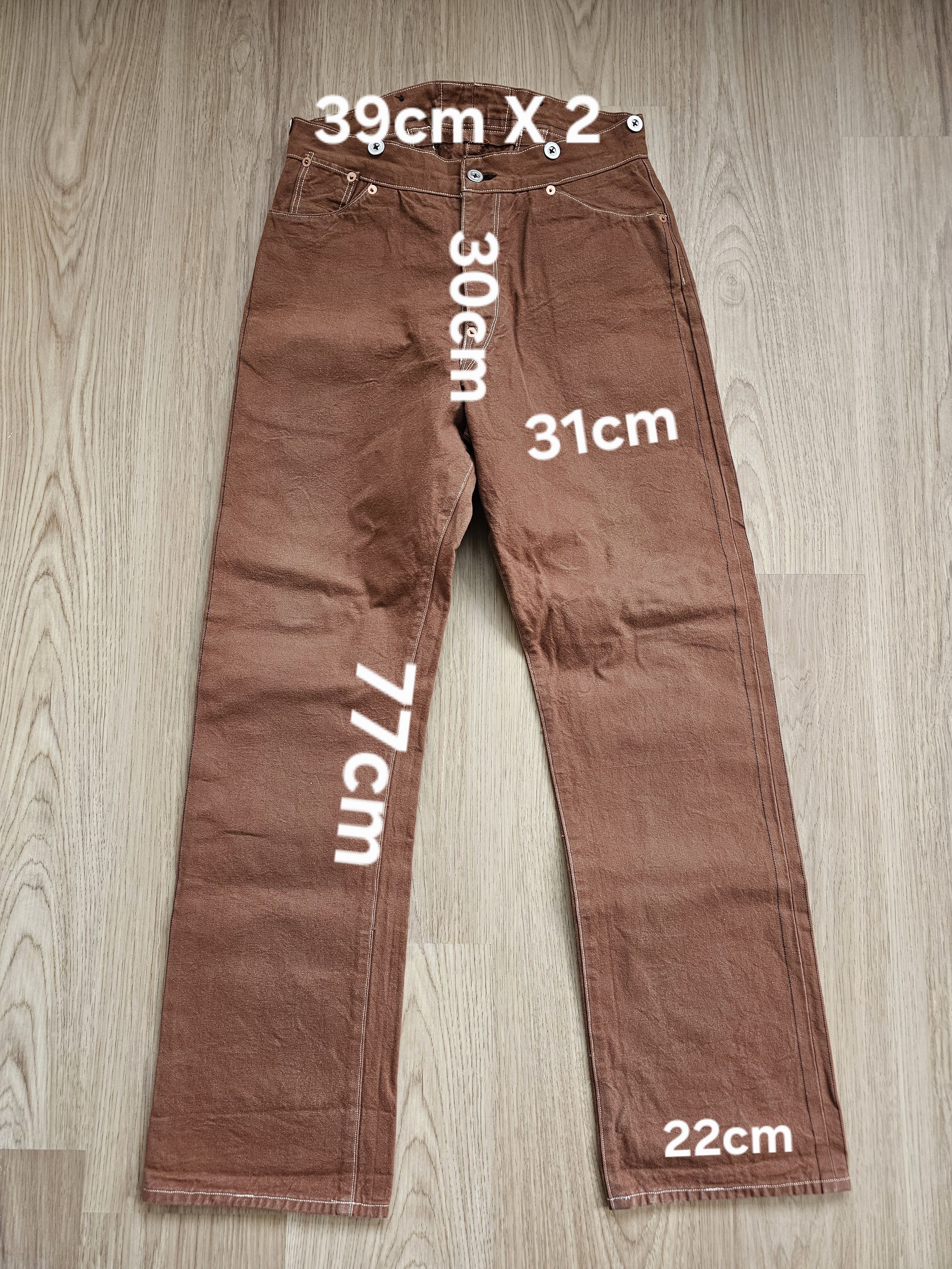 Levi's Vintage Clothing Vintage LVC 1873 Duck Canvas 501XX 1870 1890 1920 1933 Size US 28 / EU 44 - 7 Thumbnail