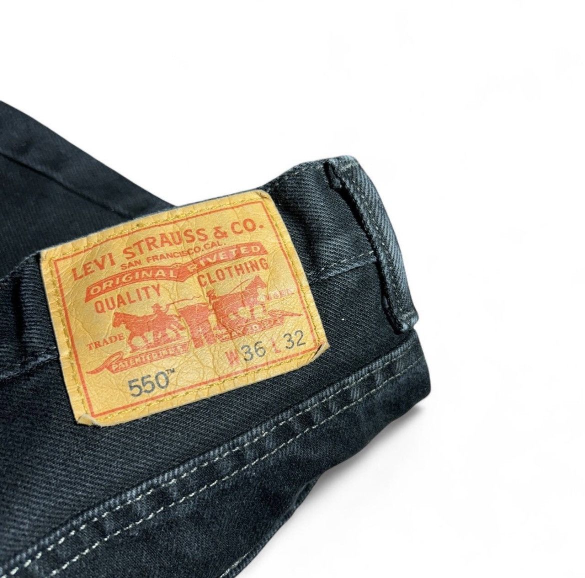 Levi's Vintage Clothing Levi’s 550 Super Baggy Vintage Y2K Skater Jeans Size US 36 / EU 52 - 3 Thumbnail