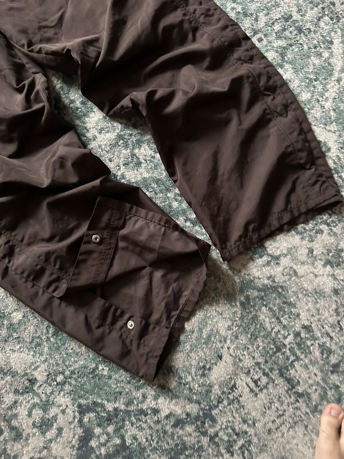 Nike VINTAGE NIKE CRAZY JAPANESE STYLE NYLON TRACK PANTS M Size US 32 / EU 48 - 4 Thumbnail