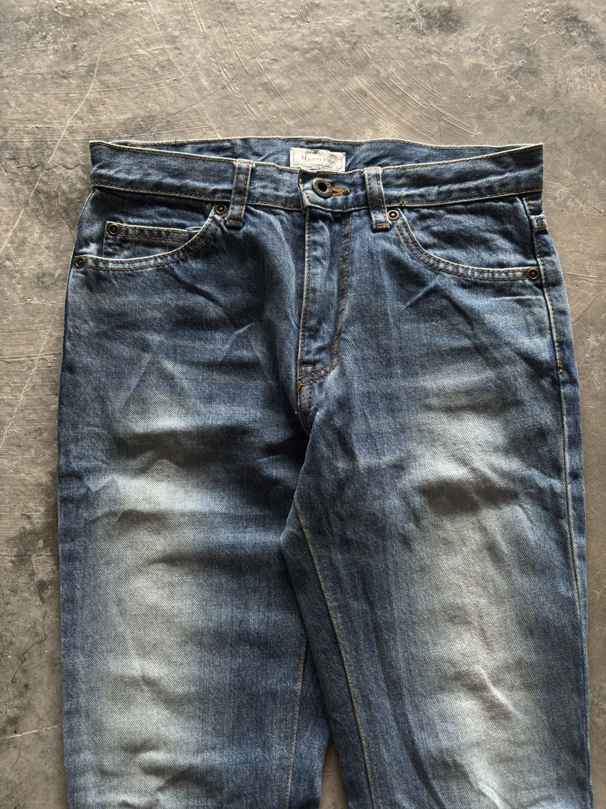 Hysteric Glamour HYSTERIC GLAMOUR flare slim japanese jeans punk grunge style Size US 26 / EU 42 - 2 Thumbnail