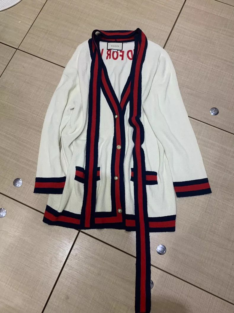 Gucci Gucci Knit Cardigan Sweater with Buttons - dmc Size US M / EU 48-50 / 2 - 1 Thumbnail