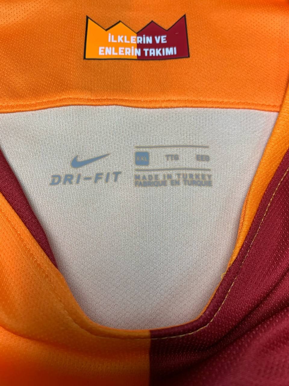 Nike GALATASARAY 2018 2019 HOME FOOTBALL SHIRT SOCCER JERSEY Size US XXL / EU 58 / 5 - 3 Thumbnail