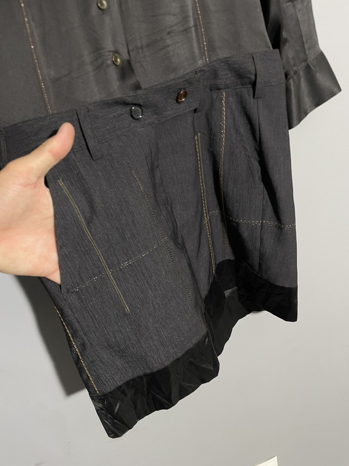 Marithe + Francois Girbaud Marithe+Francois Gibraud Avant Garde Dark Dress size S Size S / US 4 / IT 40 - 15 Thumbnail