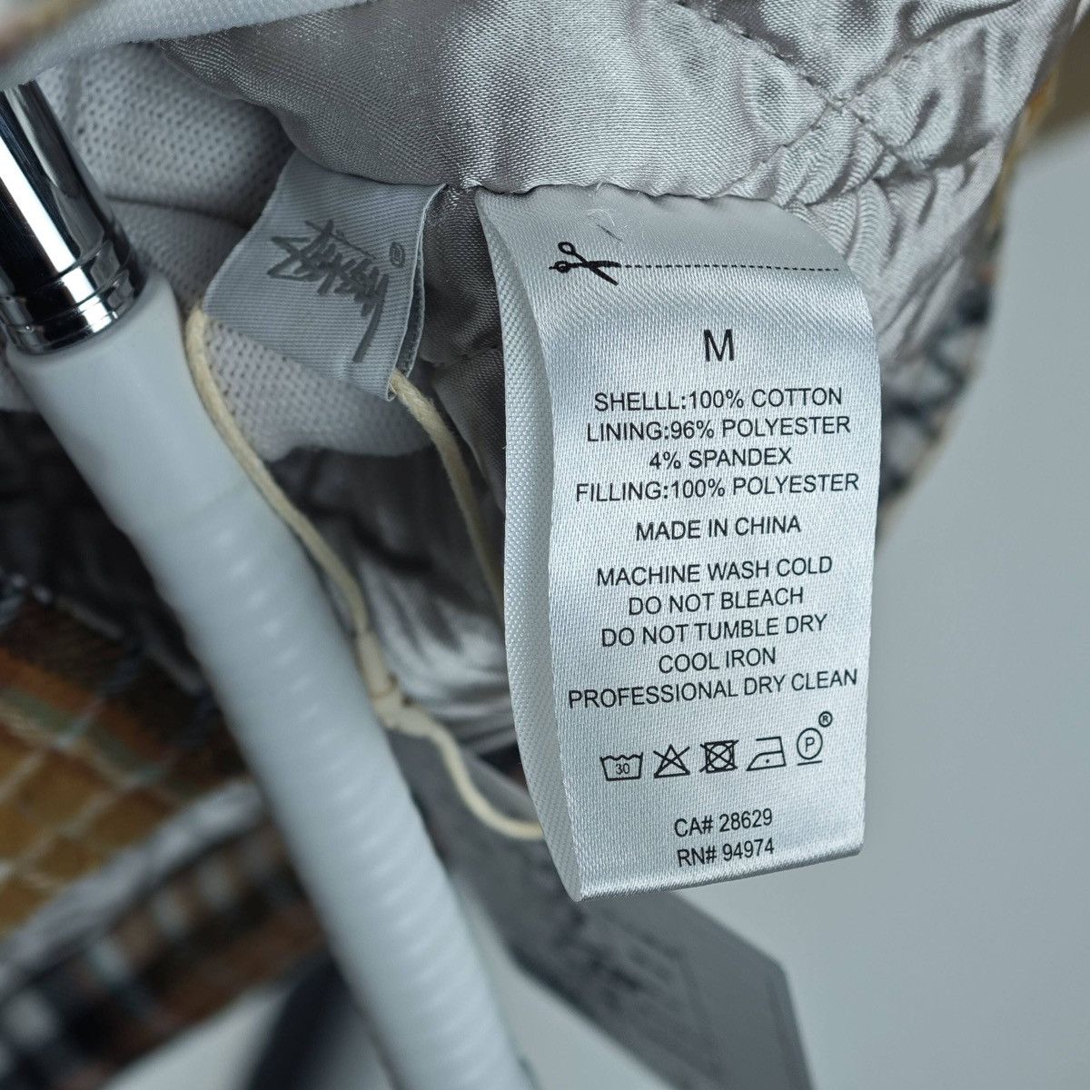 Stussy Stüssy Quilted Lined Plaid Shirt Size US M / EU 48-50 / 2 - 4 Thumbnail