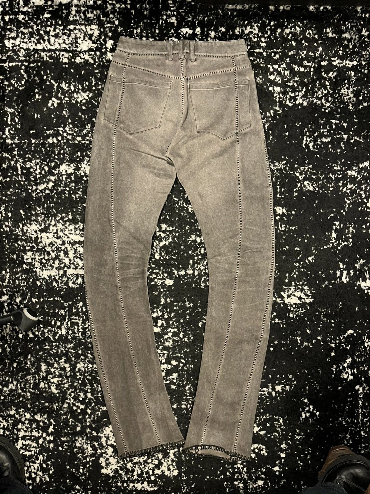 Marcel Everette Overlock Stitch J-Cut Denim Size US 28 / EU 44 - 7 Thumbnail
