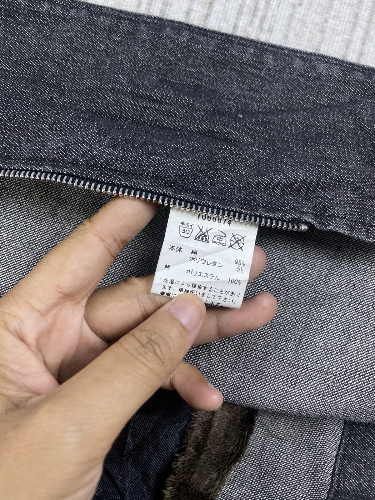 Vintage × agnes b. Vintage Agnes B Casual Woman Long Trench Coat Denim Jacket Size M / US 6-8 / IT 42-44 - 15 Thumbnail