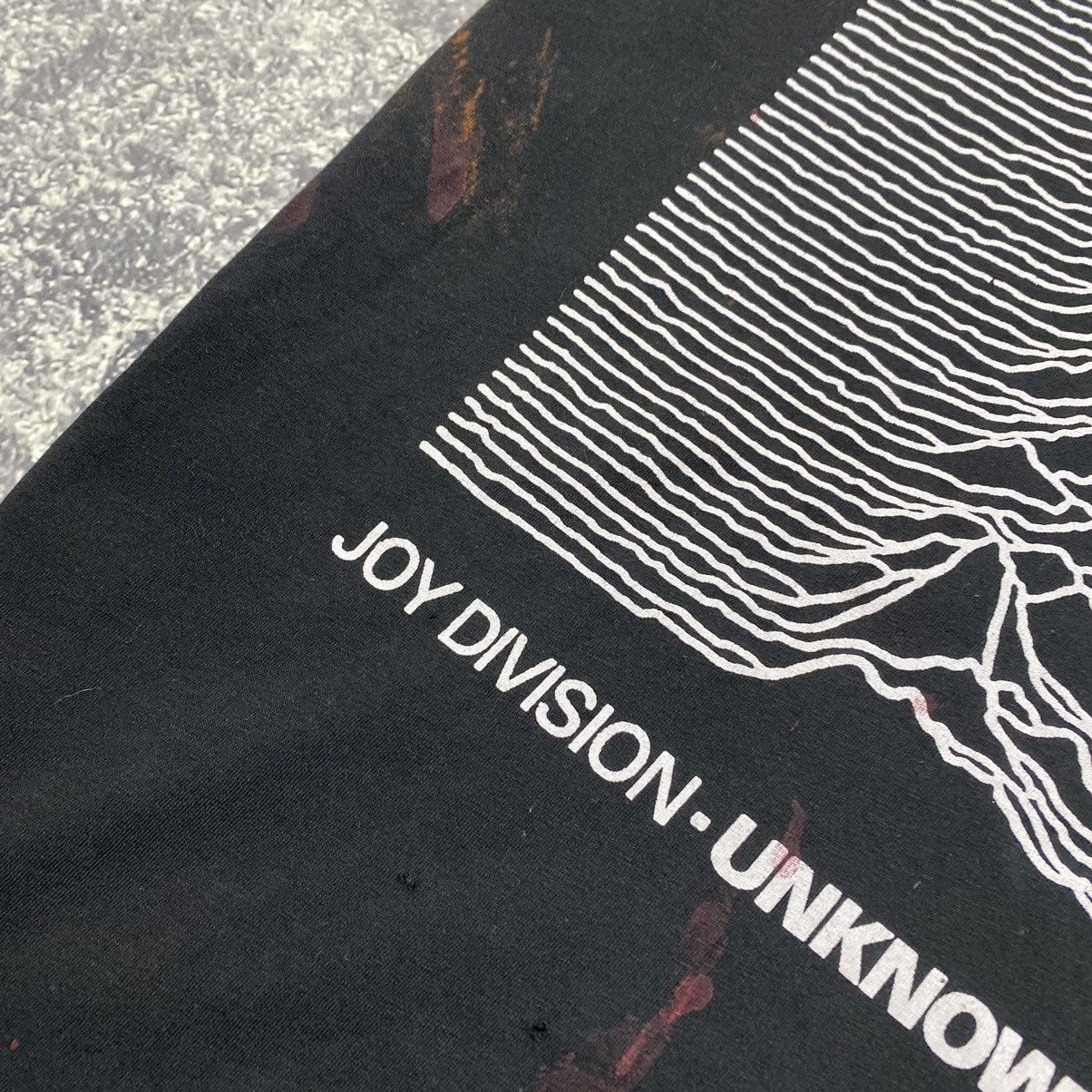 Band Tees × Vintage Vintage JoyDivision Unknown Pleasures 2017 Band rare tee Size US L / EU 52-54 / 3 - 3 Thumbnail
