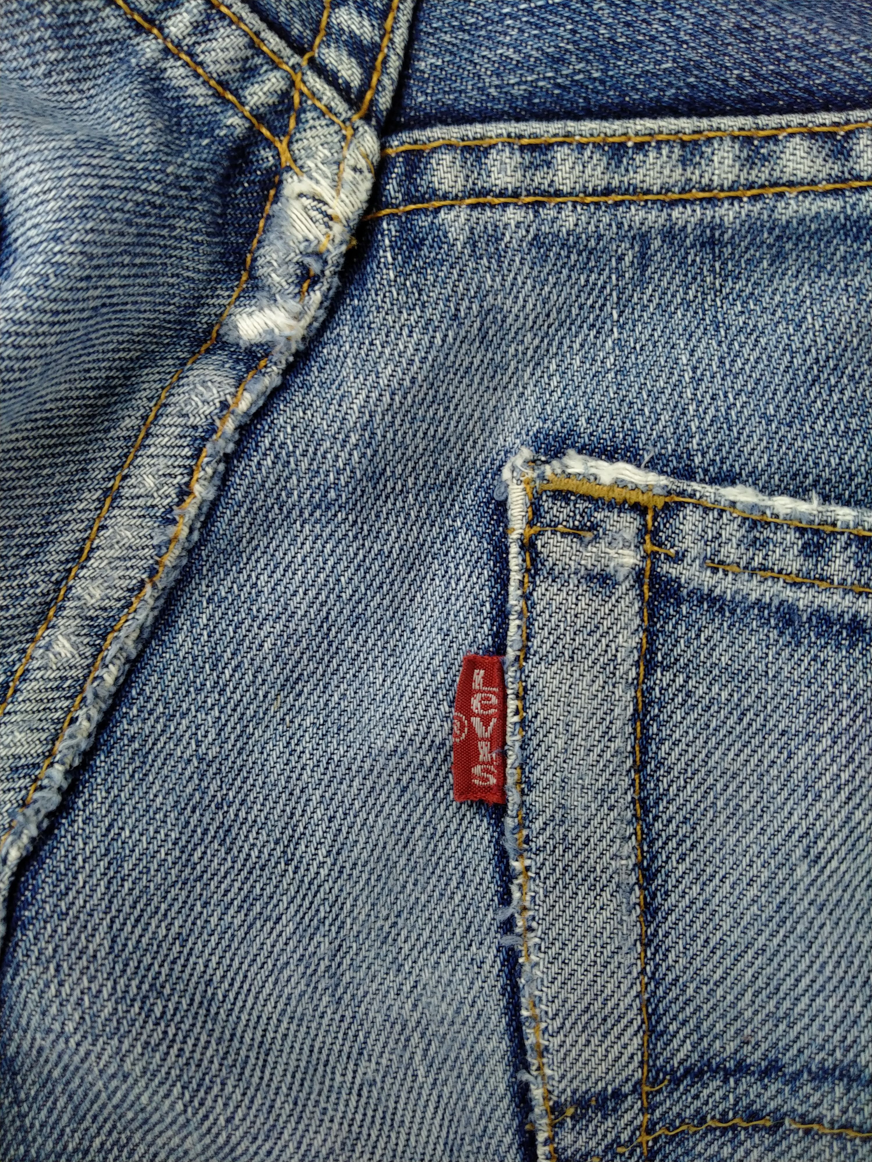 Levi's Blue Vintage Levi's 505 Distressed Denim 32x26 -JN200 Size US 32 / EU 48 - 14 Thumbnail