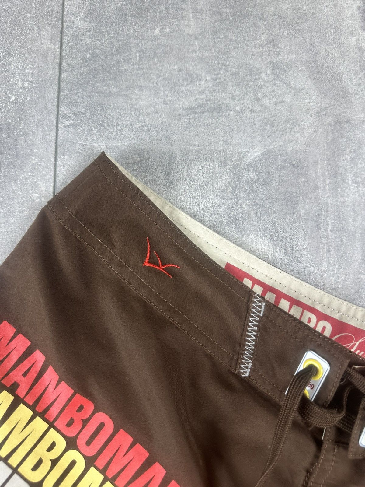 Mambo Mambo Surf Y2K Brown Boards-Shorts Overprint Logo Size US 32 / EU 48 - 5 Thumbnail