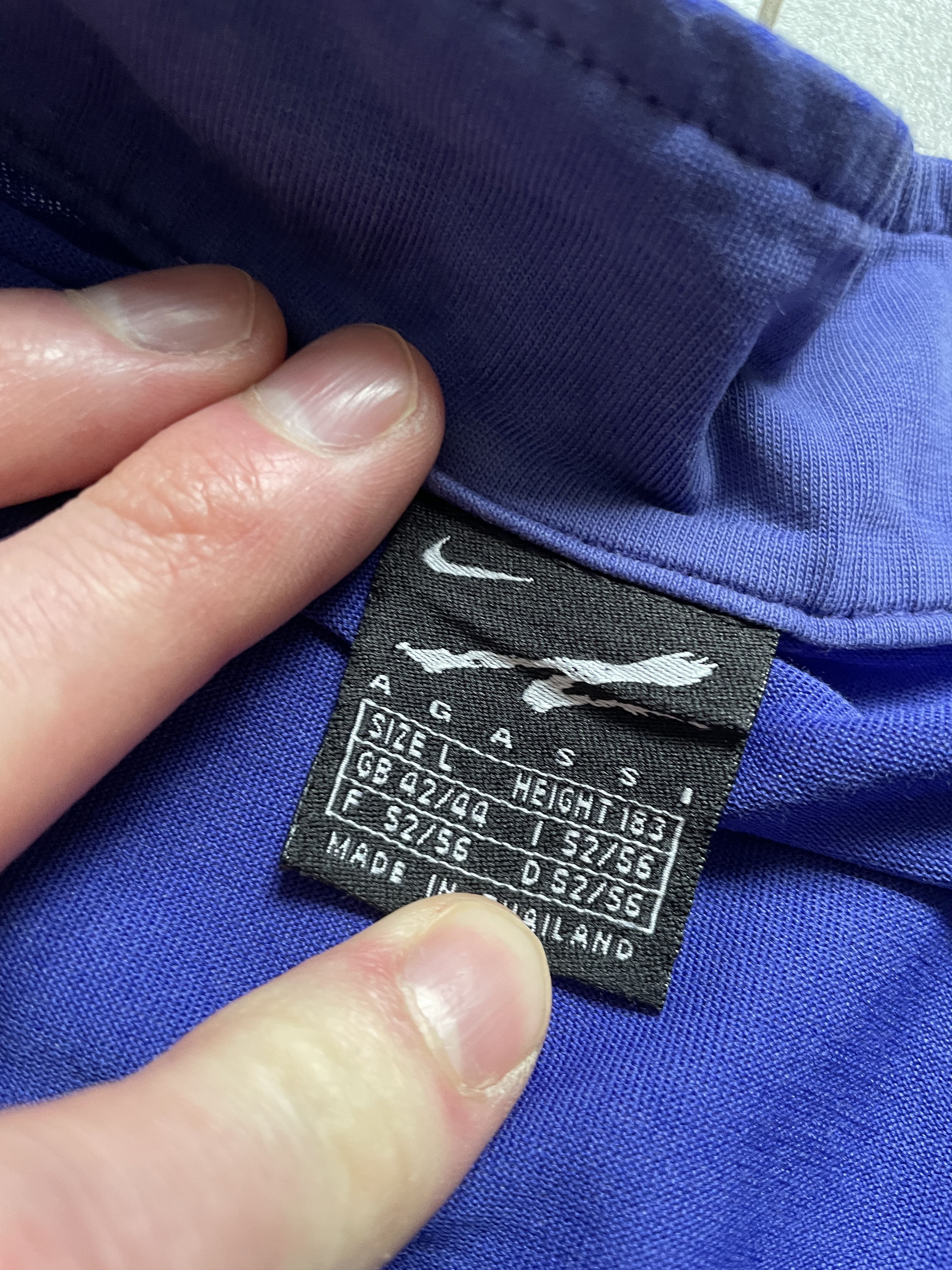 Nike Y2K NIKE NAVY BLUE ANDRE AGASSI TENNIS POLO SHIRT POCKETS Size US L / EU 52-54 / 3 - 4 Thumbnail