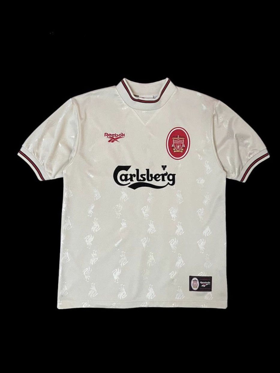 Vintage Vintage Liverpool 1996-1997 Away Jersey Size US L / EU 52-54 / 3 - 2 Thumbnail