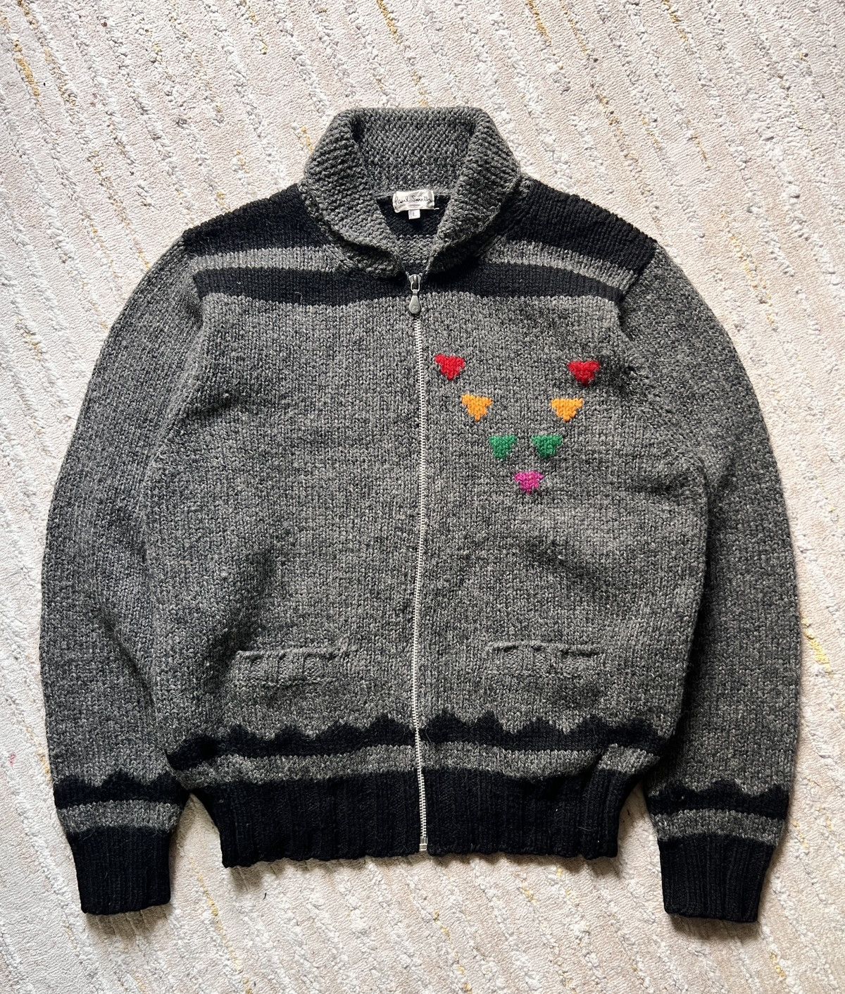 Paul Smith × Vintage Vtg Paul Smith Knitted Wool Sweater Size US L / EU 52-54 / 3 - 2 Thumbnail