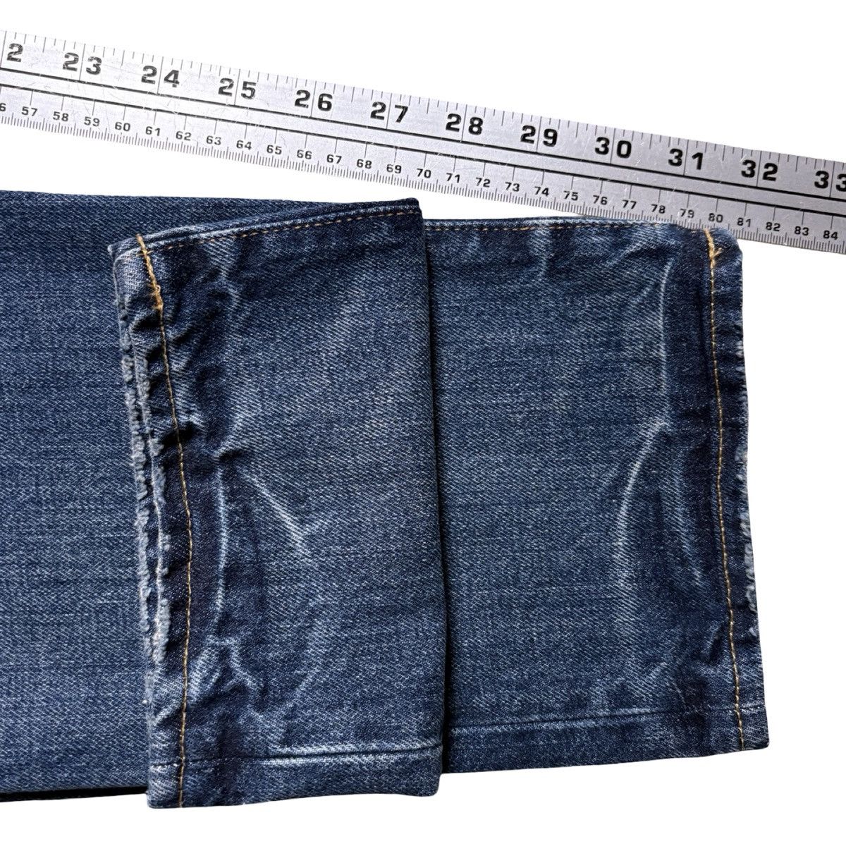 Polo Ralph Lauren Polo Ralph Lauren Sullivan Slim patchwork Boro Jeans 33X32 Size US 33 - 5 Thumbnail