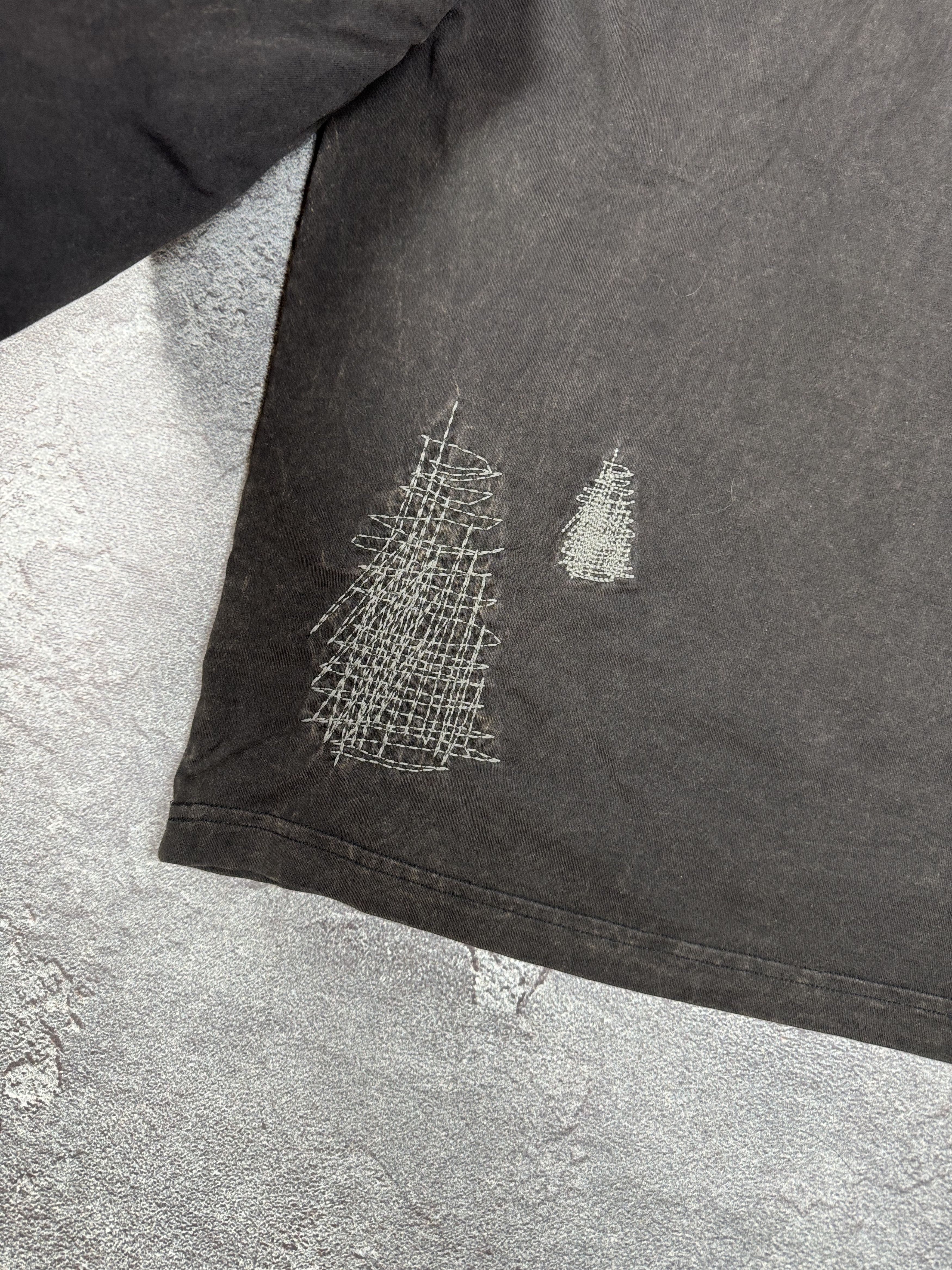 If Six Was Nine Y2K Faded 2000s Long Sleeve Shirt Avant Garde Opium Size US XL / EU 56 / 4 - 6 Thumbnail