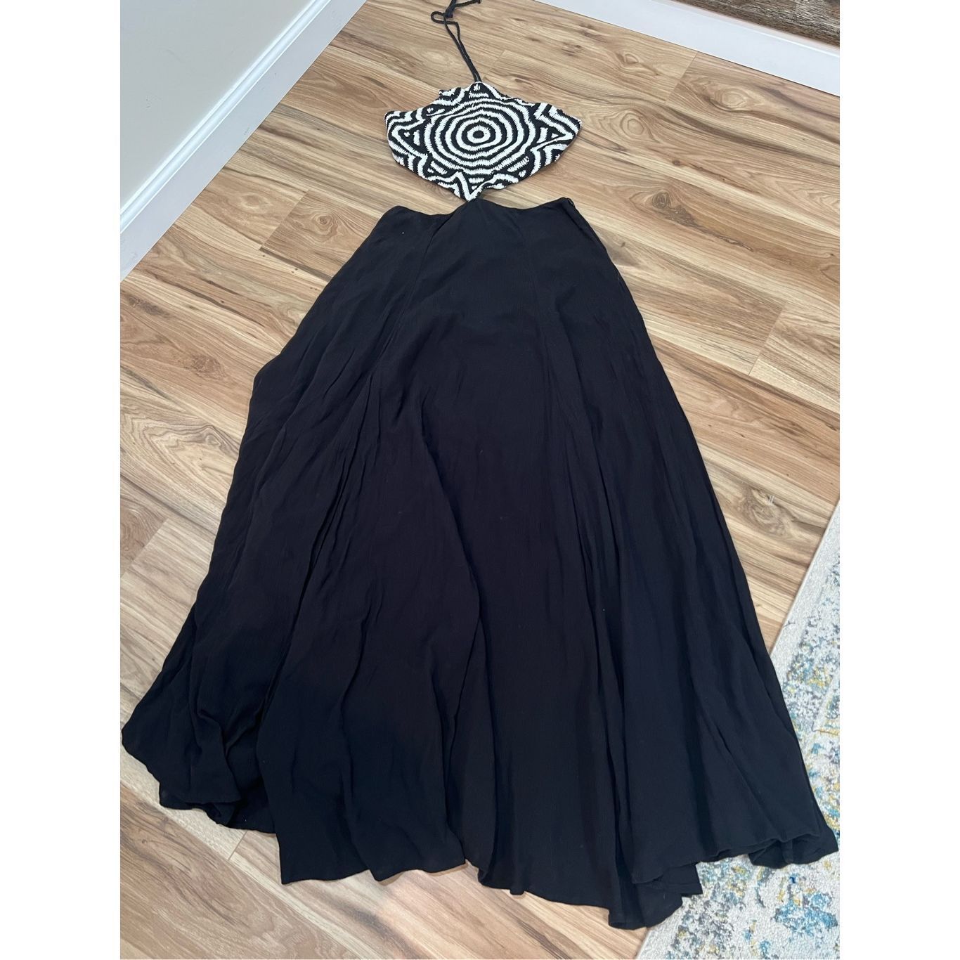 Mara Hoffman Mara Hoffman Swim NWT Starbasket black maxi dress, size XS Size XS / US 0-2 / IT 36-38 - 3 Thumbnail