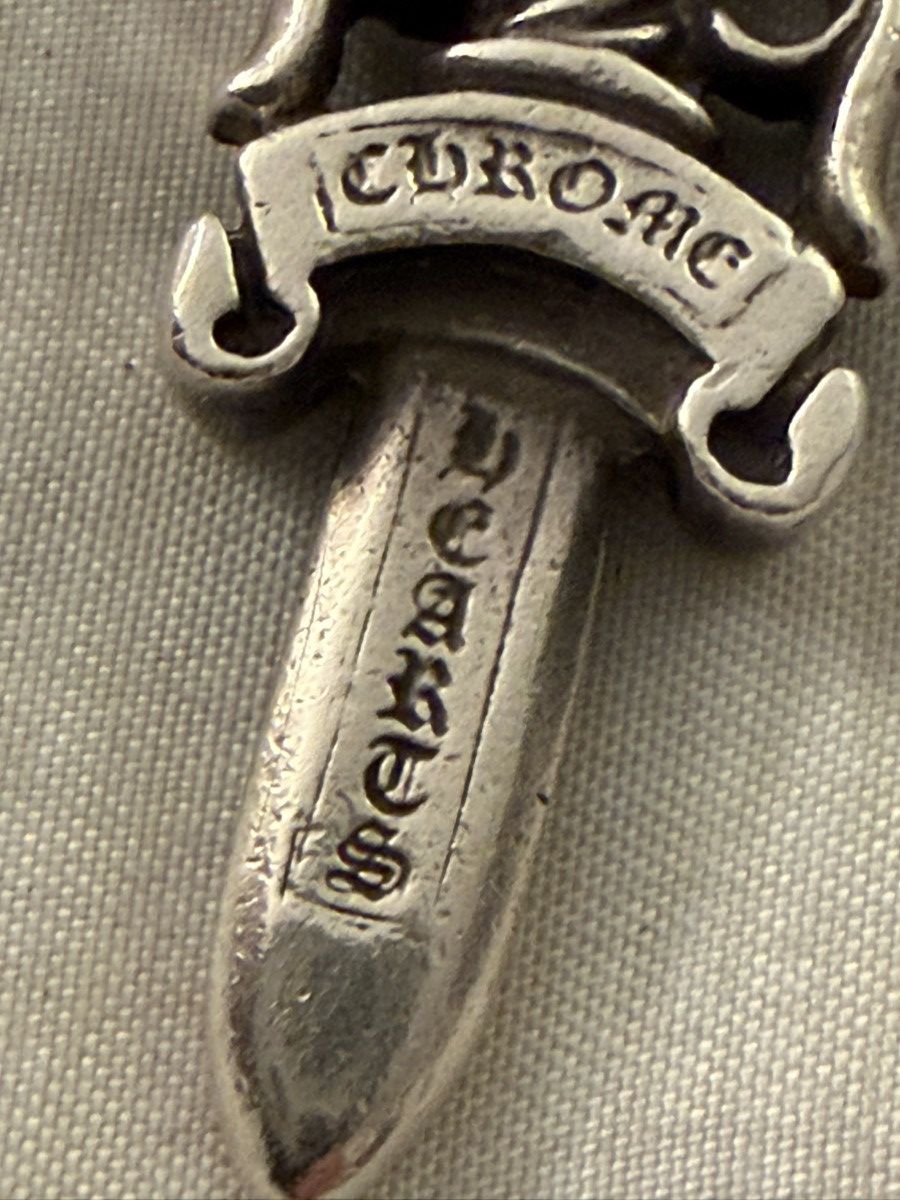 Chrome Hearts Chrome Hearts Sterling Silver Dagger Pendant #10 Size( 925) Size ONE SIZE - 6 Thumbnail