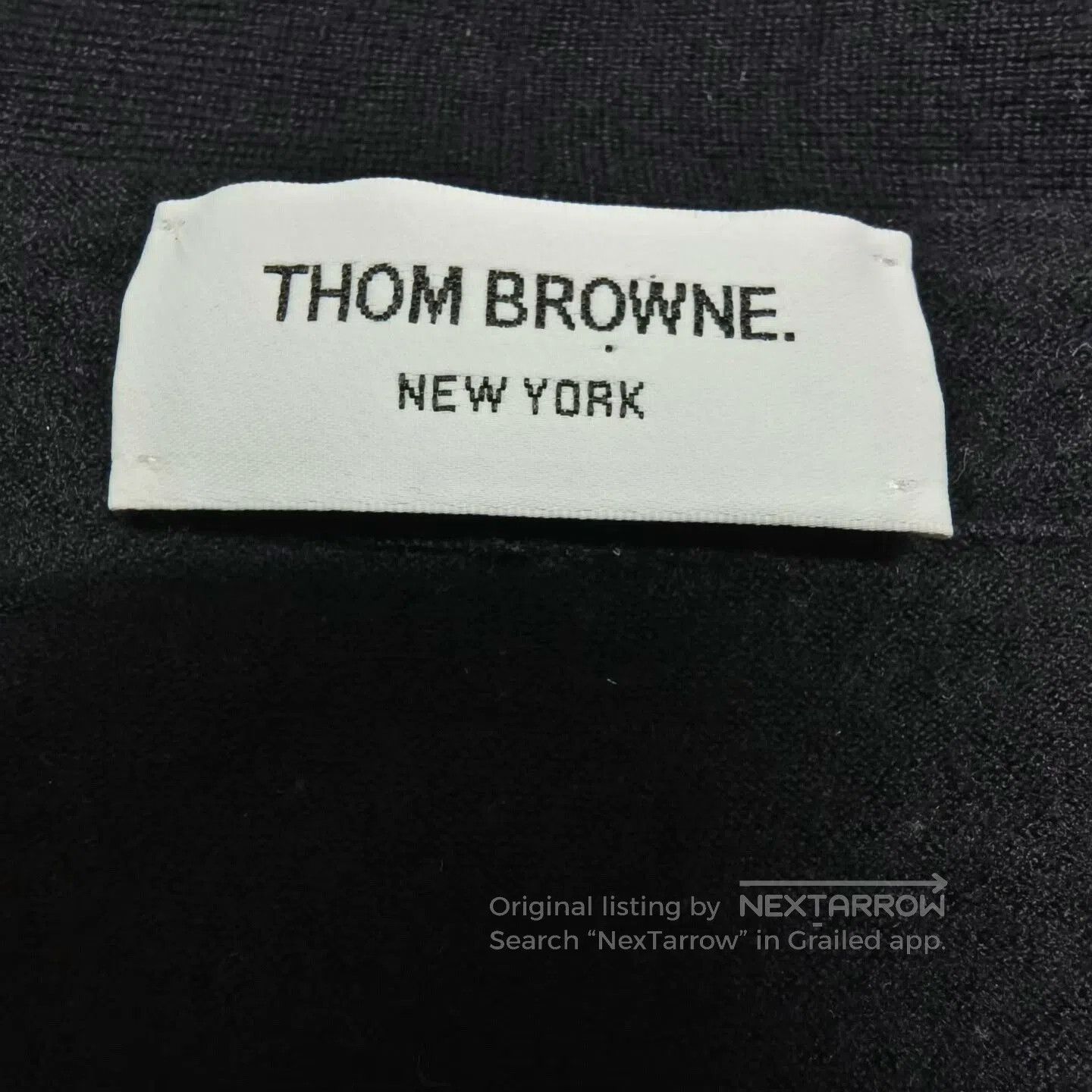 Thom Browne thom browne black gray wool cardigan. Size US S / EU 44-46 / 1 - 3 Thumbnail