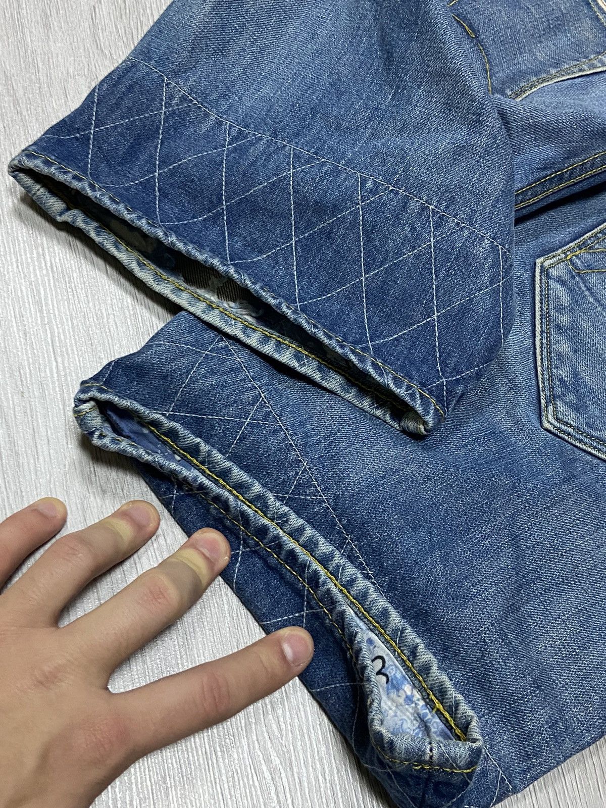 Evisu Evisu vintage seagull denim short jeans Size US 32 / EU 48 - 7 Thumbnail