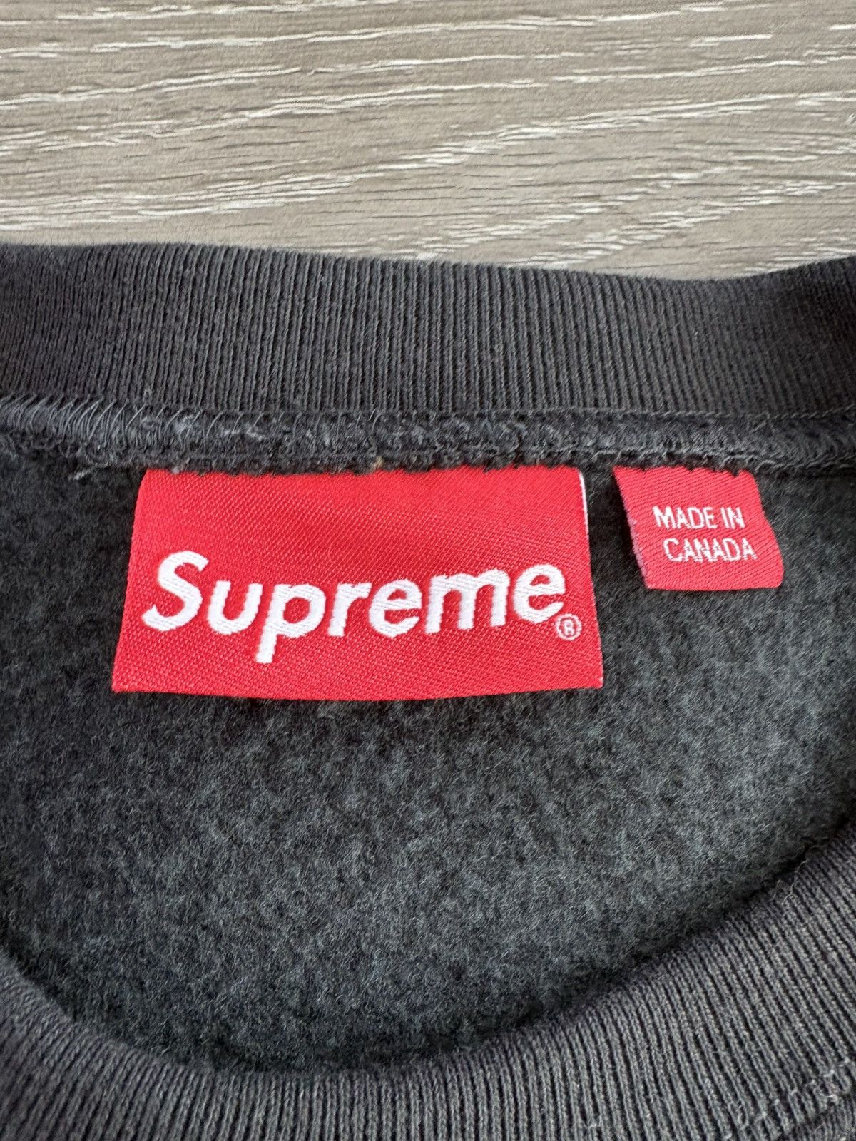 Supreme Supreme “Box Logo” Crewneck FW22 (BLACK) Size US L / EU 52-54 / 3 - 3 Thumbnail