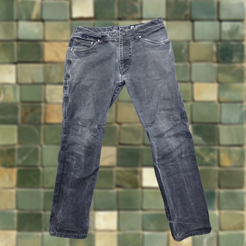 Vintage Kuhl Rydr Pants Mens 33 x 32 Patina Dye Gray Heavyweight Workwear Canvas Size US 33 - 1 Thumbnail
