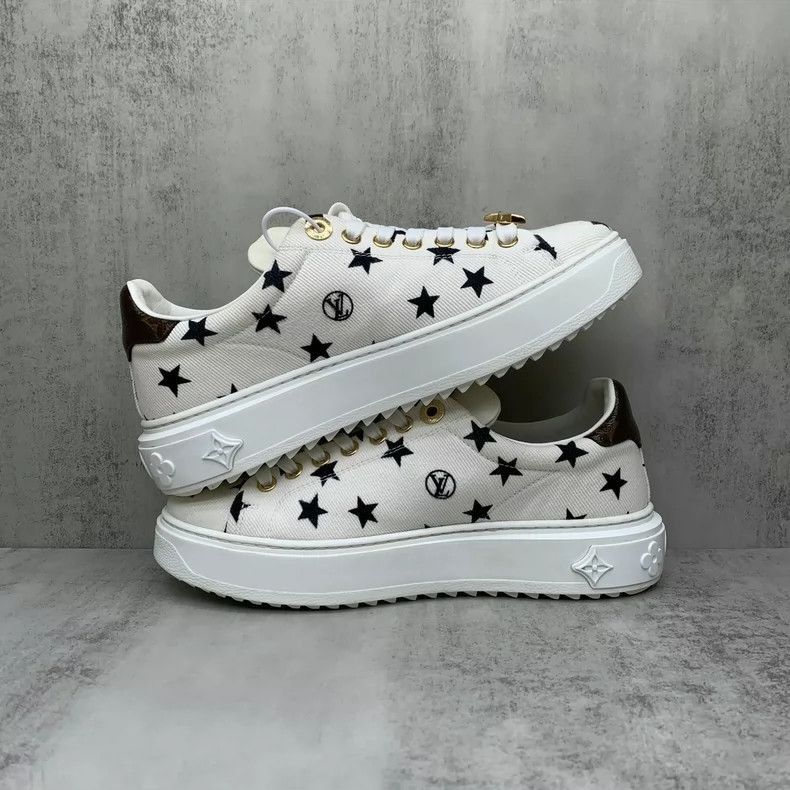 Louis Vuitton LV Time Out Star Sneakers Size 36-2506 Size US 6 / IT 36 - 3 Thumbnail