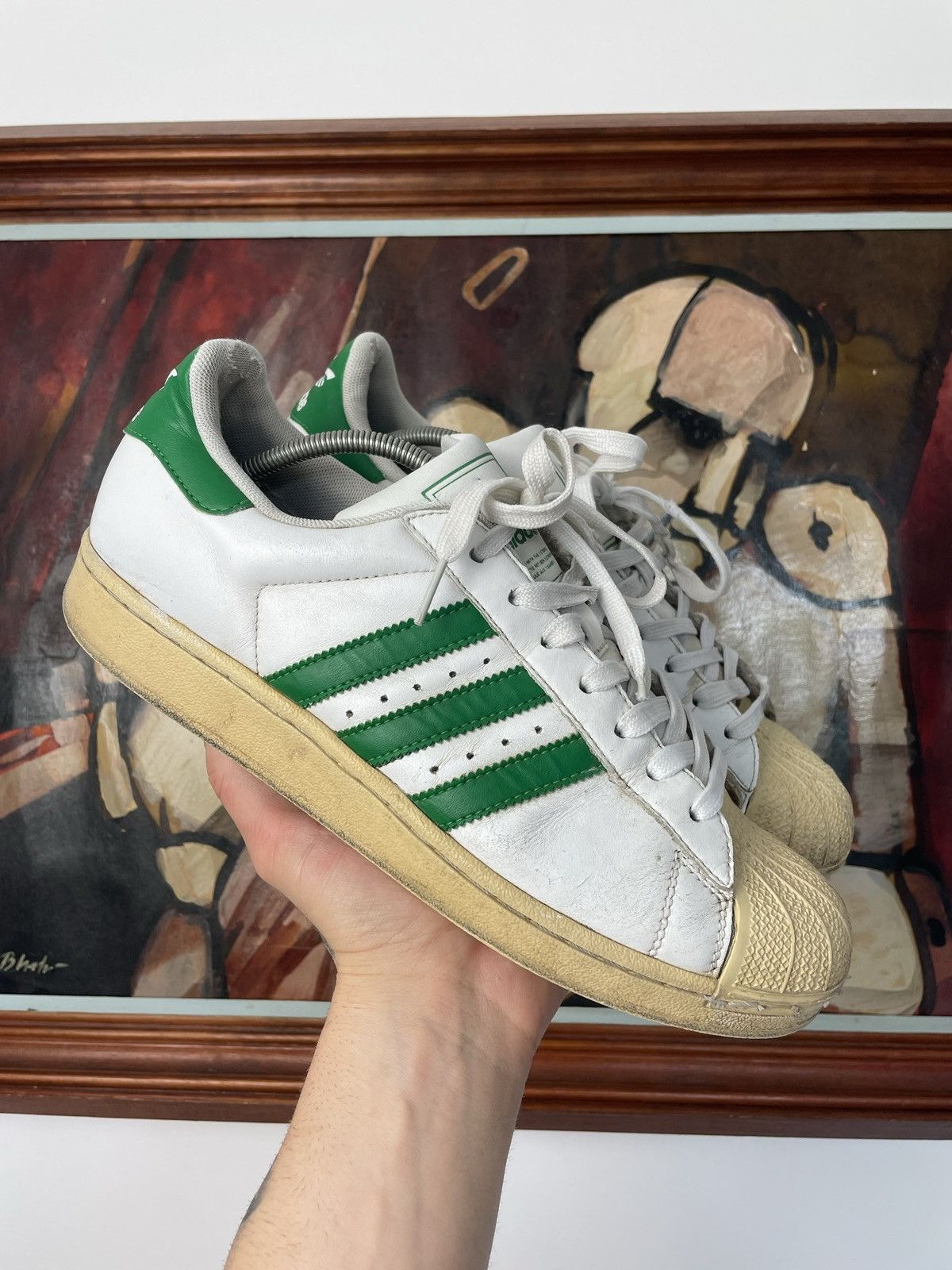 Adidas Hype Sneakers Adidas Superstar Leather Low Hype Sneakers Vintage Y2k Rare Grailed