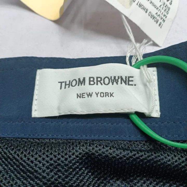 Thom Browne Thom Browne Classic Color Block Drawstring Shorts -2507 Size US 26 / EU 42 - 8 Thumbnail