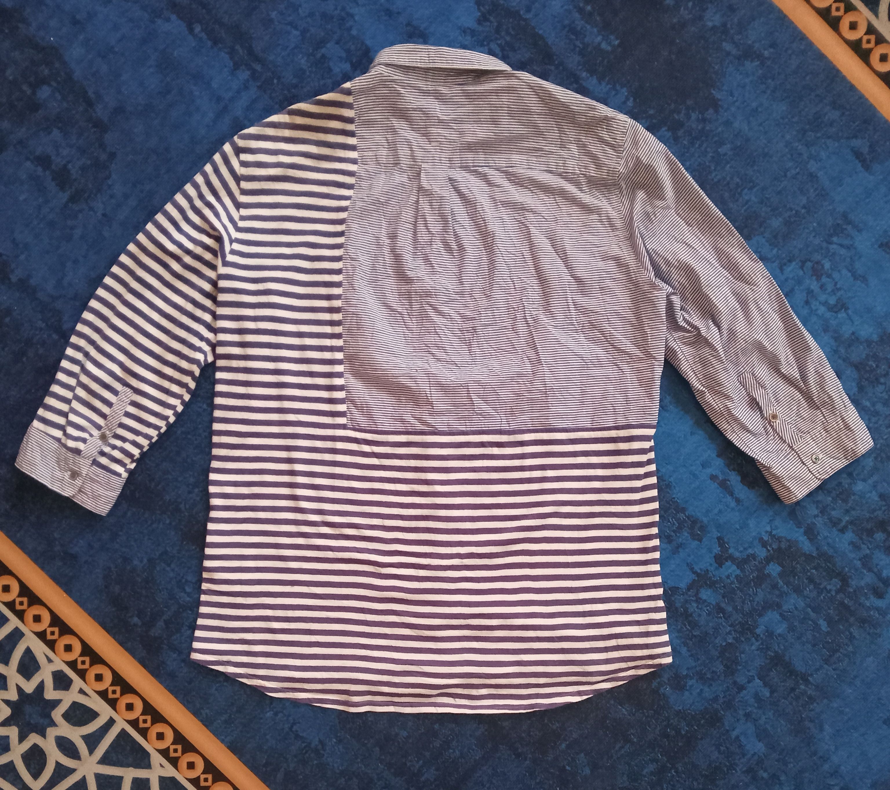 Frapbois Frapbois Issey Miyake Buttons Up Patchwork Rare Shirt Size US M / EU 48-50 / 2 - 2 Thumbnail