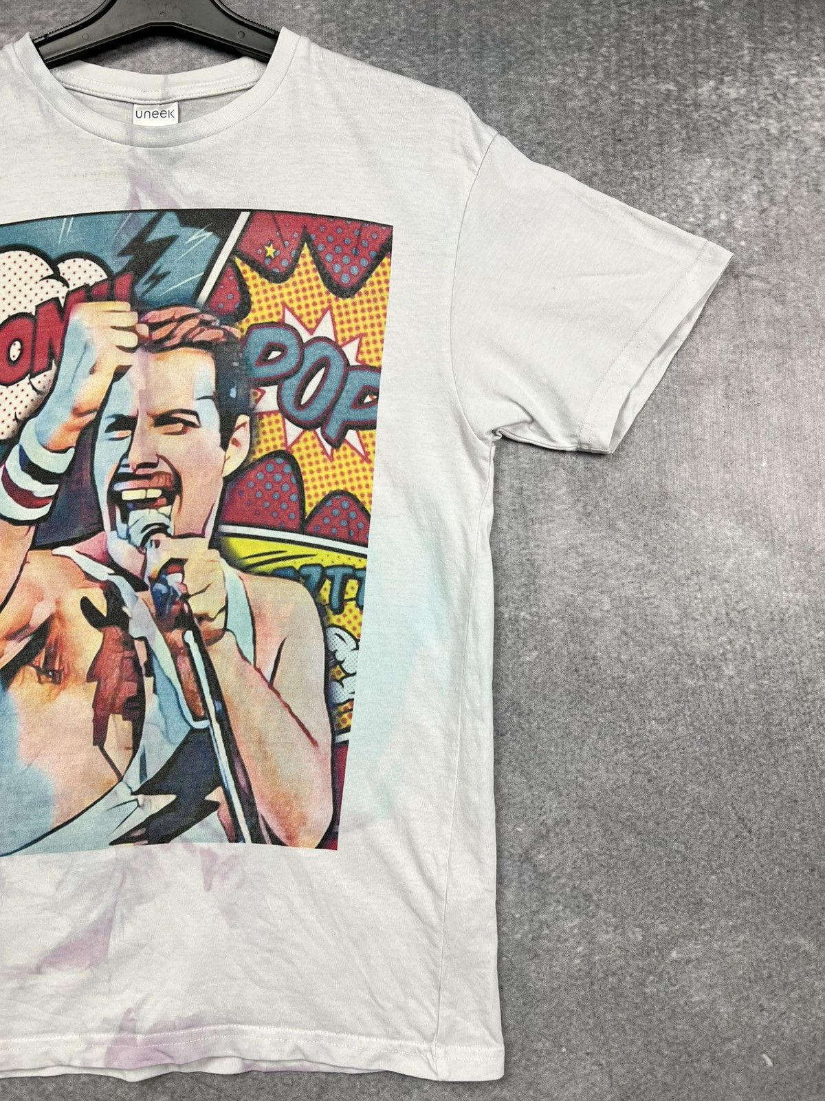 Band Tees × Vintage Vintage merchandise Freddy mercury t shirt Size US S / EU 44-46 / 1 - 3 Thumbnail