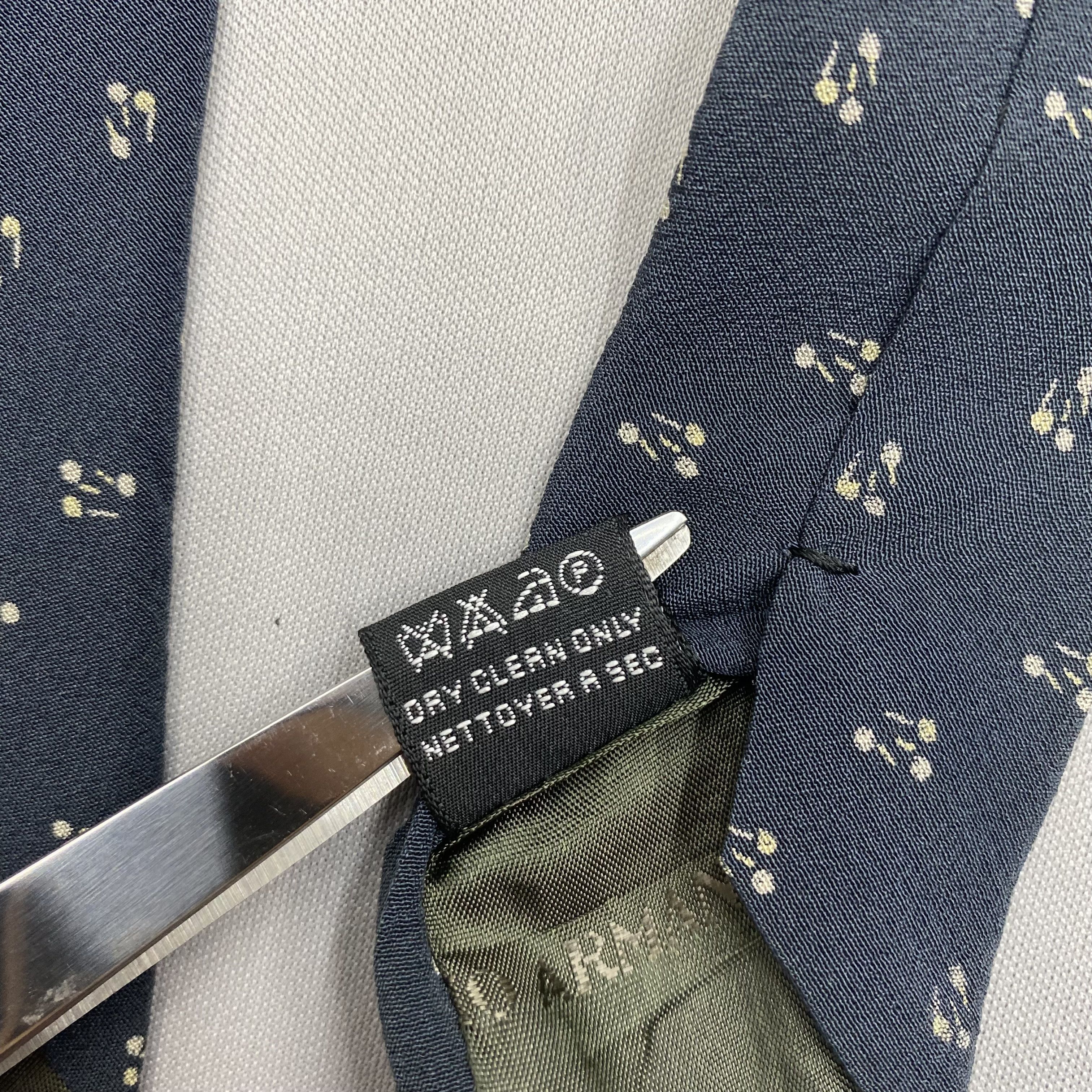 Giorgio Armani Vintage Giorgio Armani SILK Necktie Cravate Pure Silk Size ONE SIZE - 8 Thumbnail