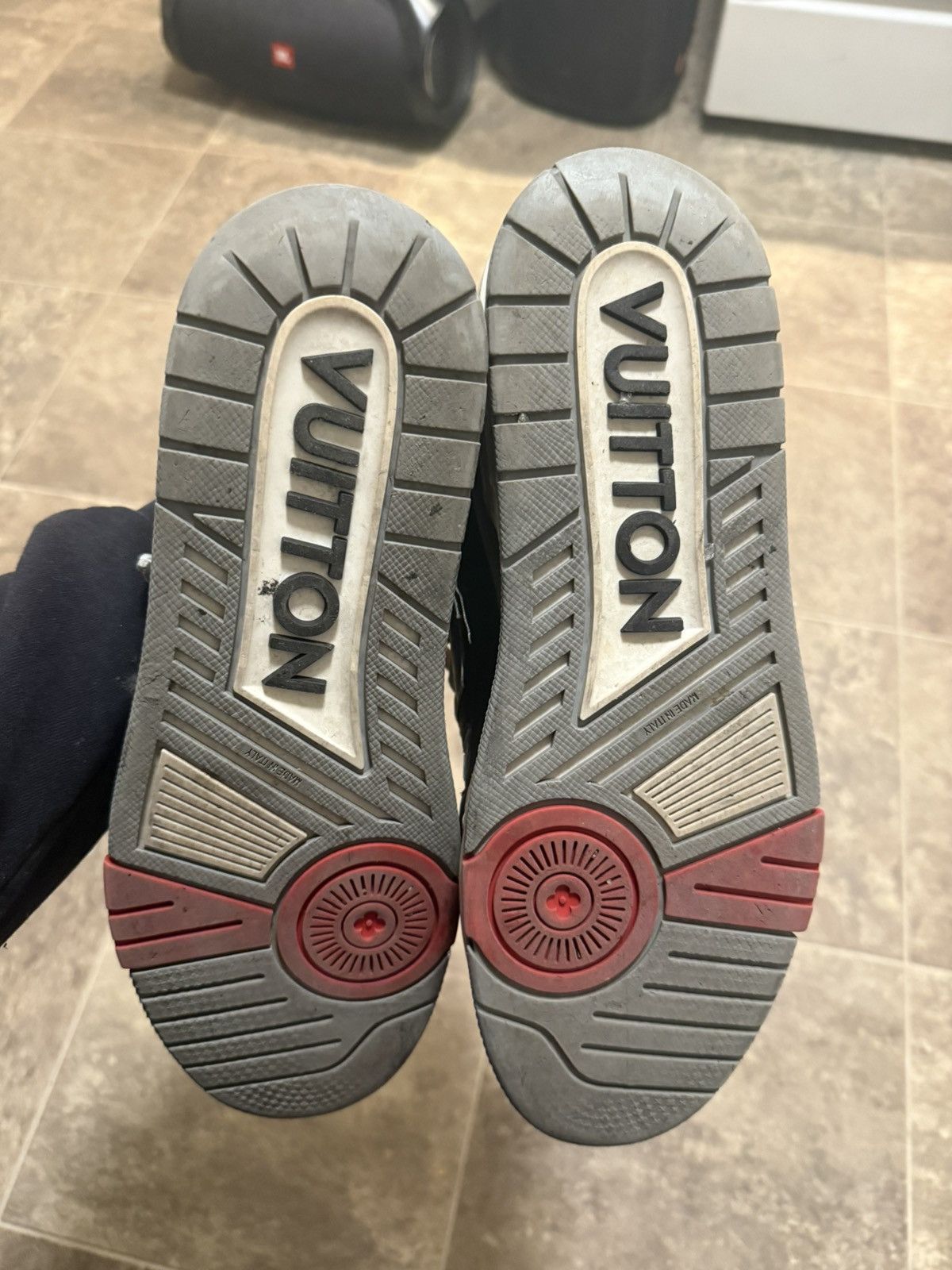 Louis Vuitton Louis Vuitton SS21 Upcycled Trainer Size US 9 / EU 42 - 8 Thumbnail