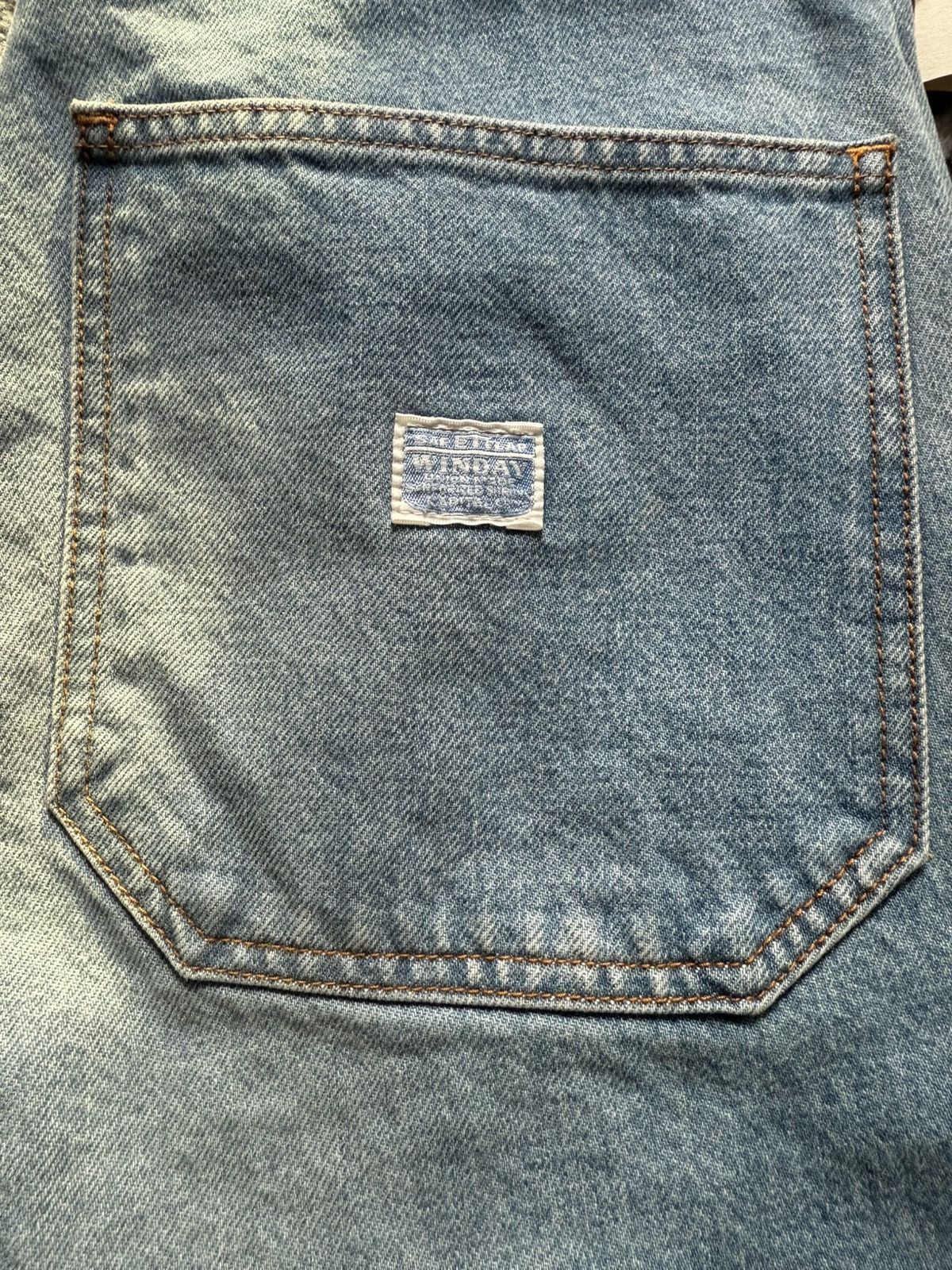 Kapital Kountry Kapital Double Knee Studded Jean Shorts Indigo Size US 32 / EU 48 - 5 Thumbnail