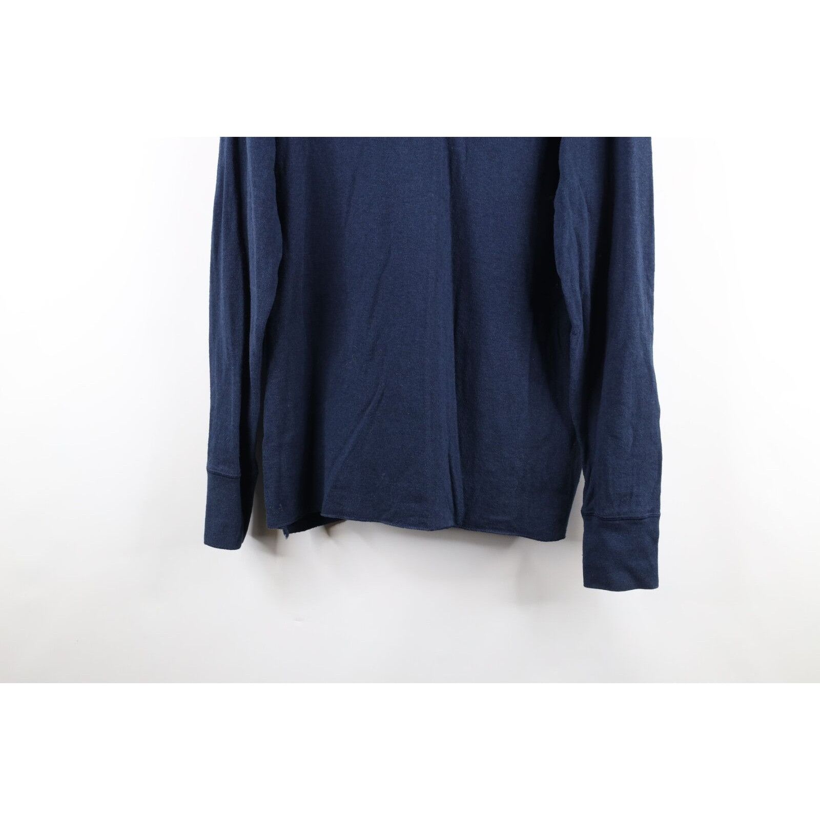 L.L. Bean × Vintage Vintage LL Bean Rivers Driver Long Sleeve Henley T-Shirt Size US L / EU 52-54 / 3 - 3 Thumbnail